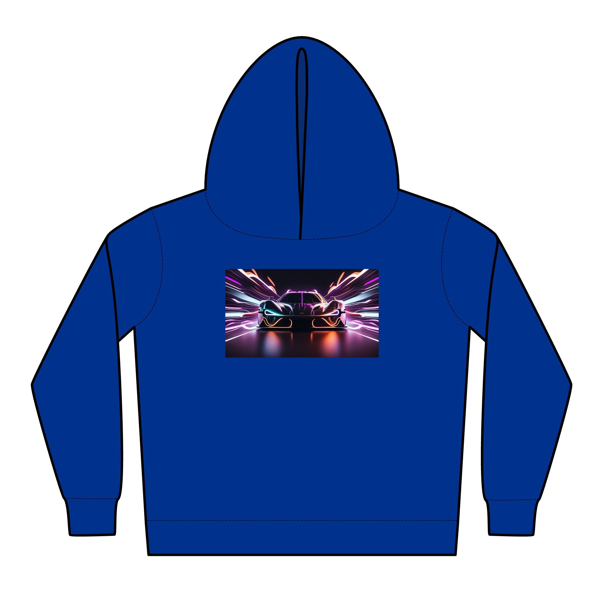 Toddler Pullover Fleece Hoodies - Digital Designs 01