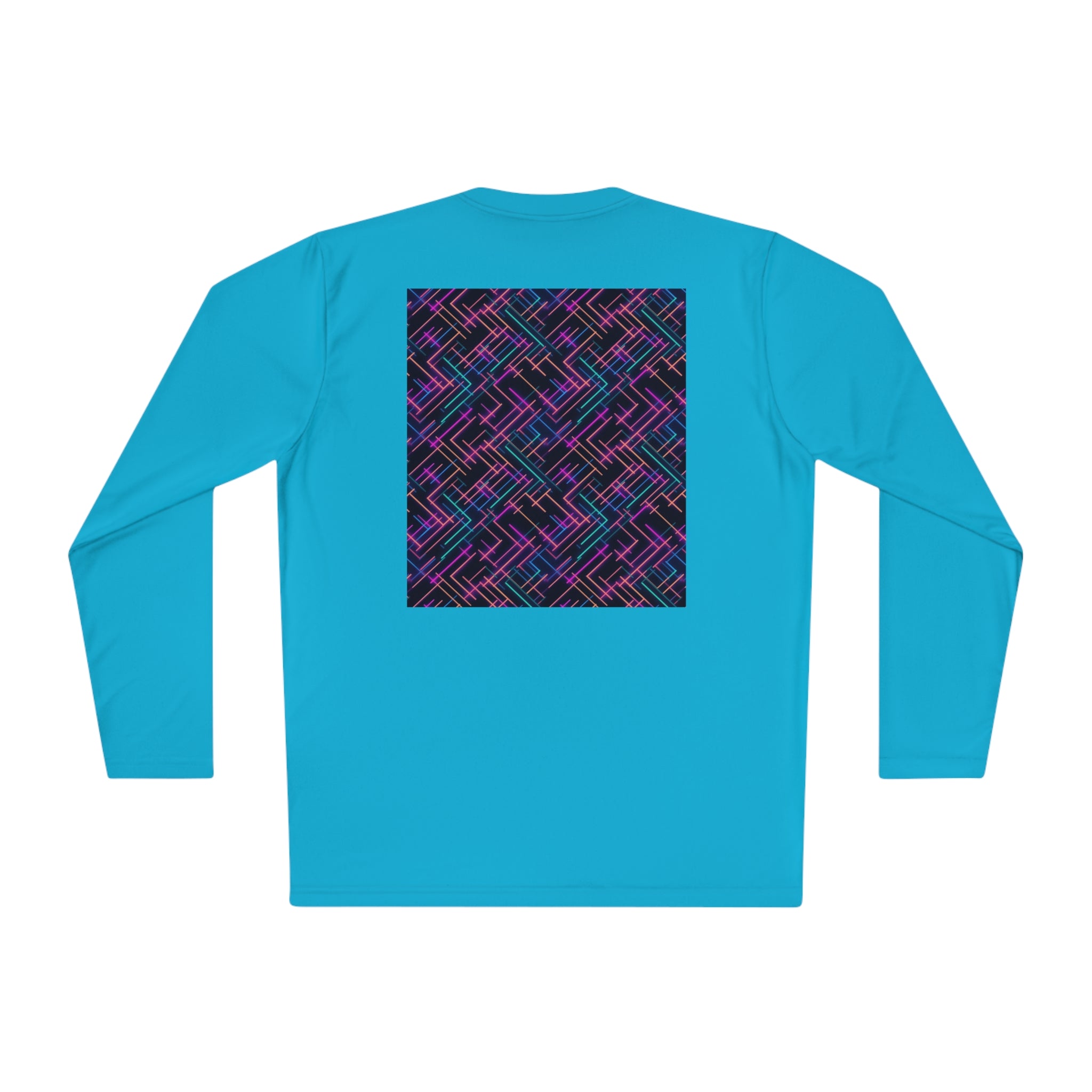 Unisex Lightweight Long Sleeve Tee (AOP) - Abstract Designs 05