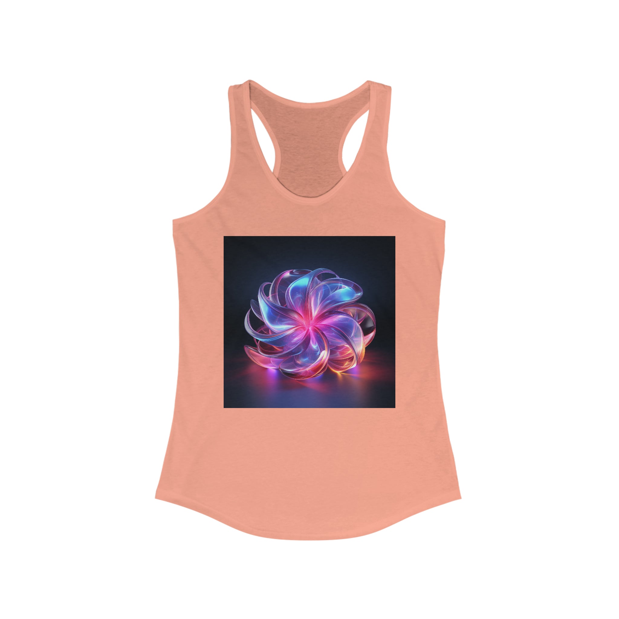 Women's Ideal Racerback Tank - Vector Art Design 19