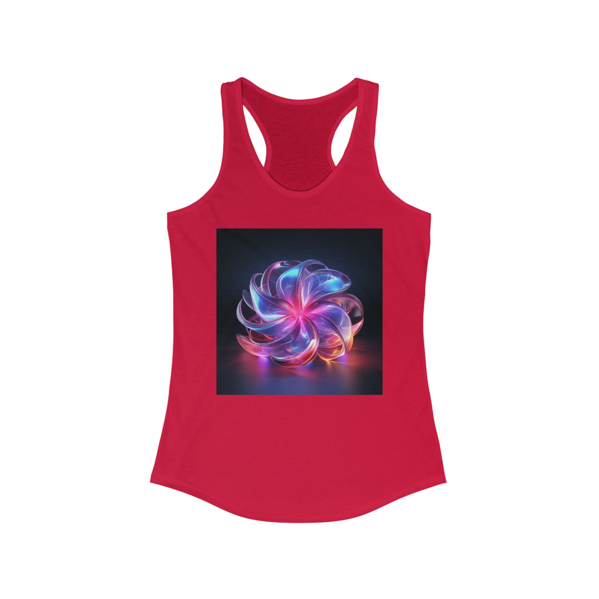 Women's Ideal Racerback Tank - Vector Art Design 19