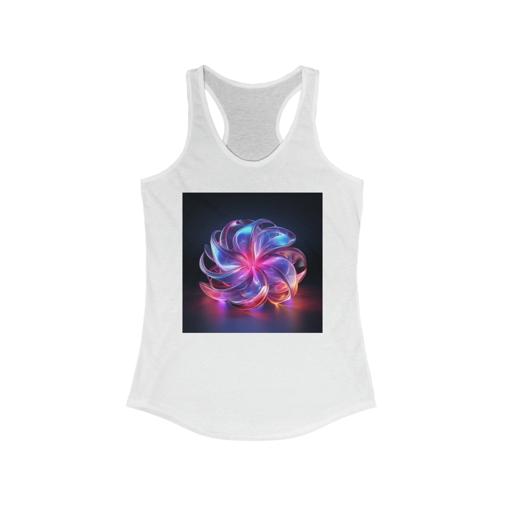 Women's Ideal Racerback Tank - Vector Art Design 19