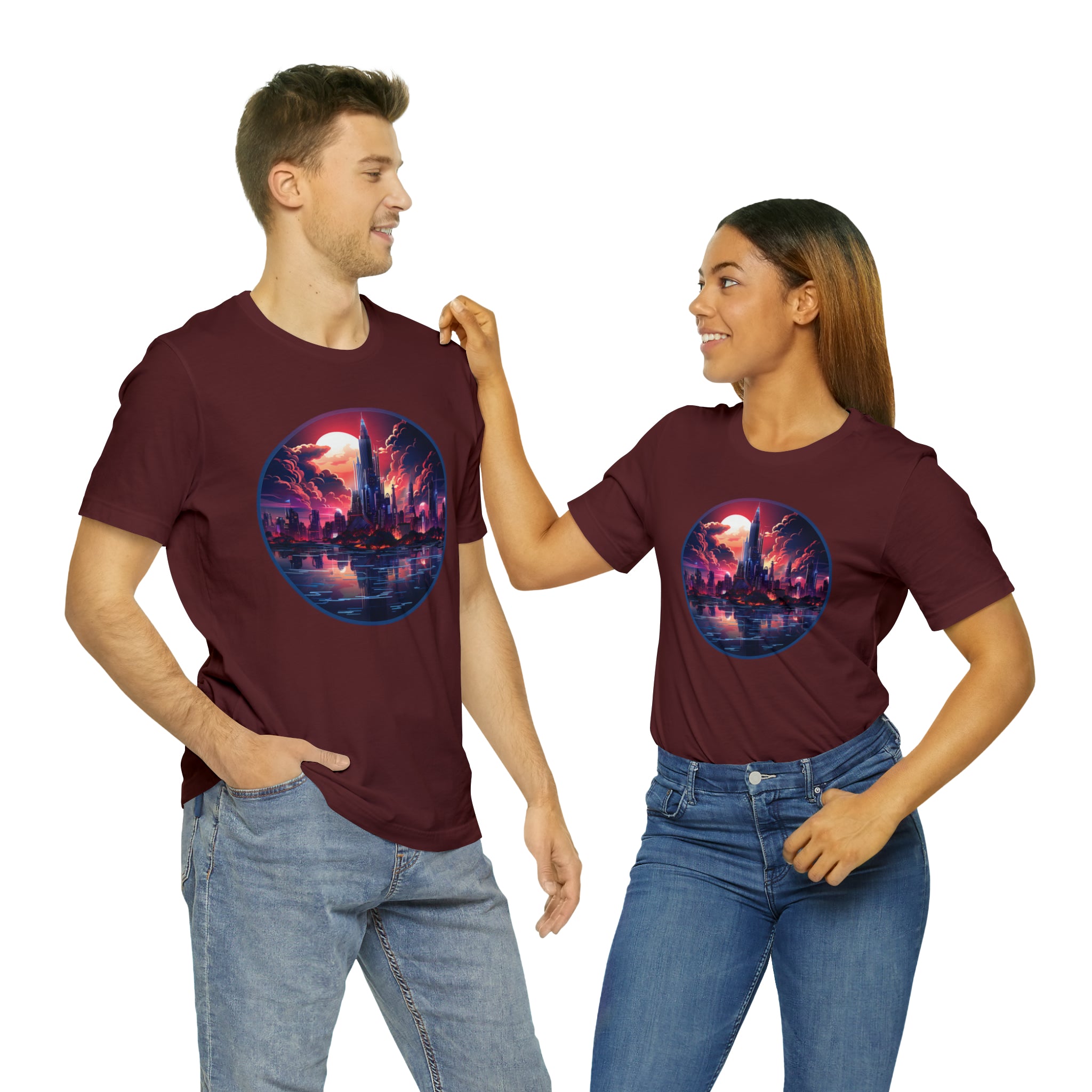 Unisex Jersey Short Sleeve Tee - Isometric Designs 12