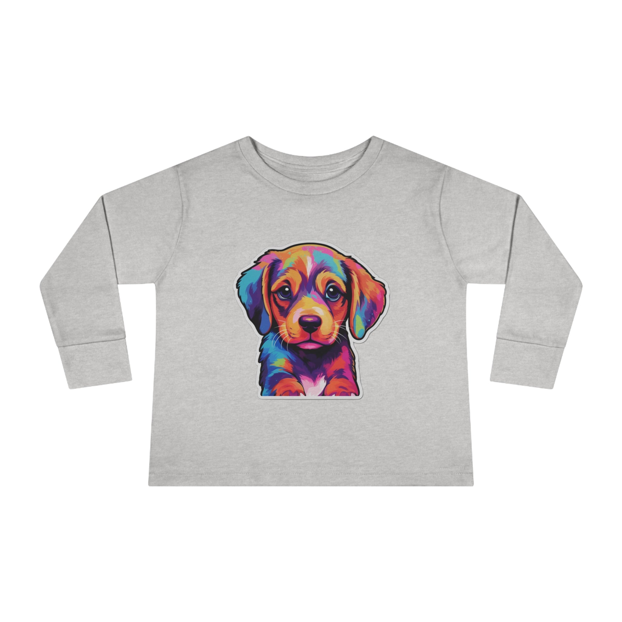 Toddler Long Sleeve Tee - Puppies 05