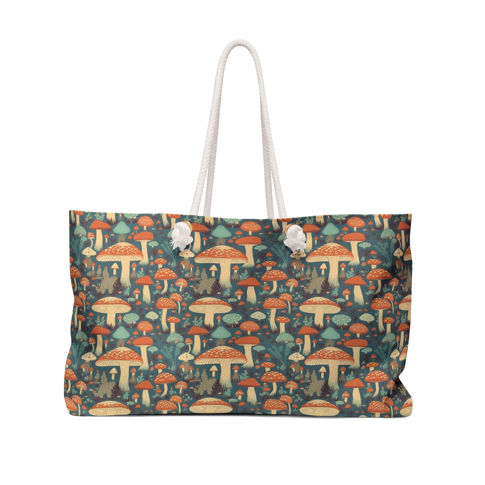 Weekender Bag (AOP) - Seamless Mushroom Designs 05