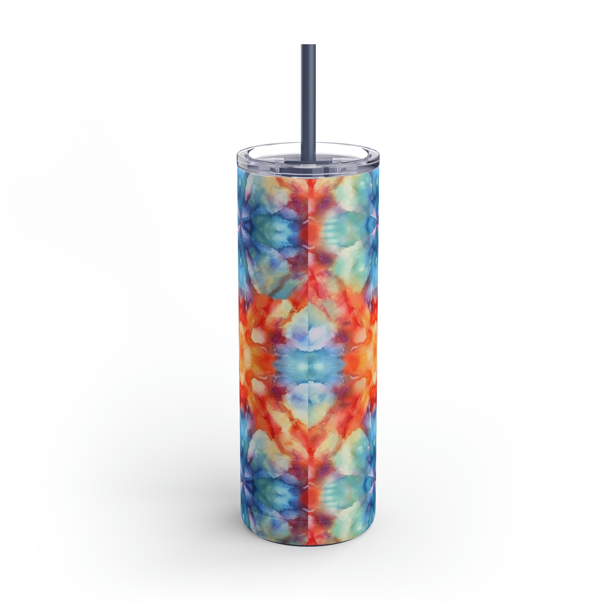 Maars Maker Skinny Matte Tumbler, 20oz - Tie Dye, Abstract Designs 03