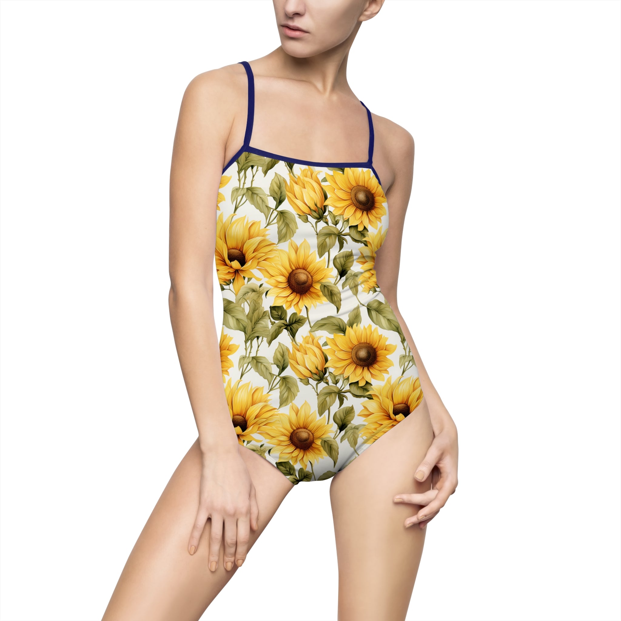 Women's One-piece Swimsuit (AOP) - Vibrant Designs 05