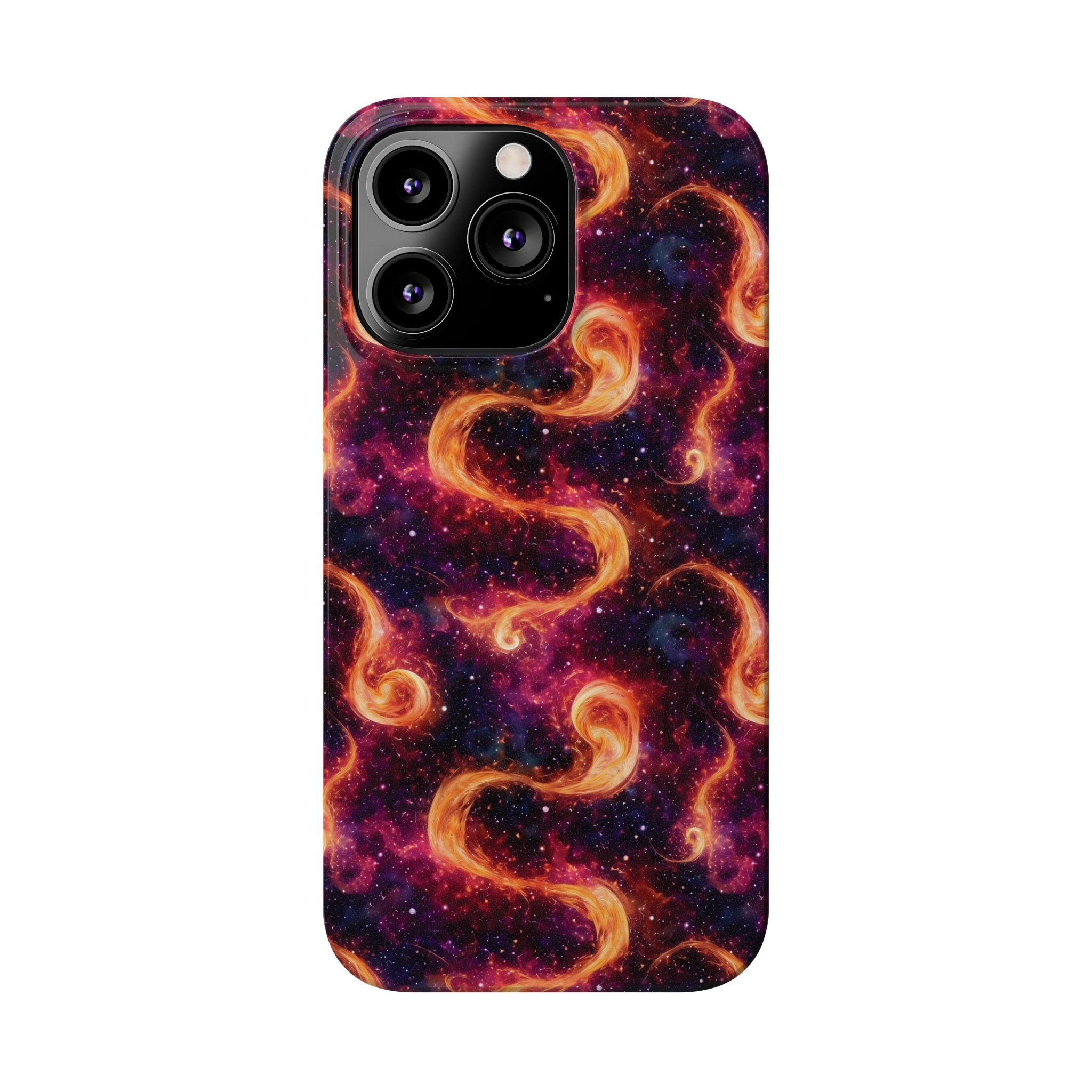 Slim Phone Cases (AOP) - Seamless Fantasy Galaxies 03