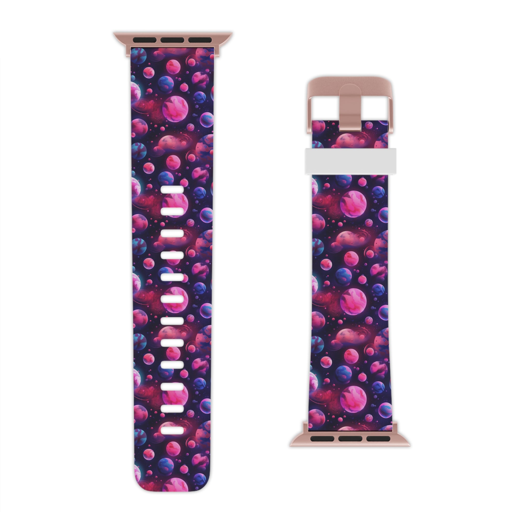 Watch Band for Apple Watch (AOP) - Fantasy Galaxies 09