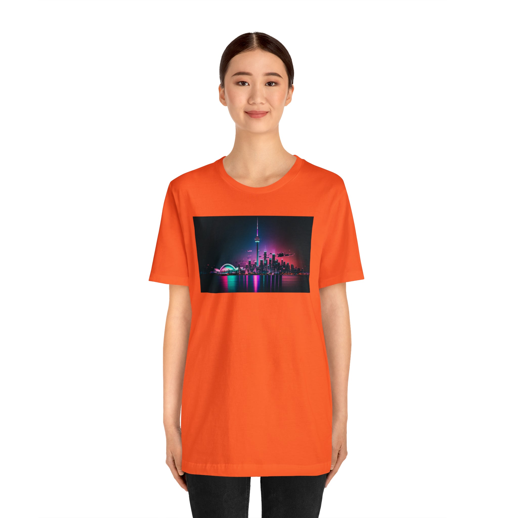 Unisex Jersey Short Sleeve Tee - CN Tower, Canada