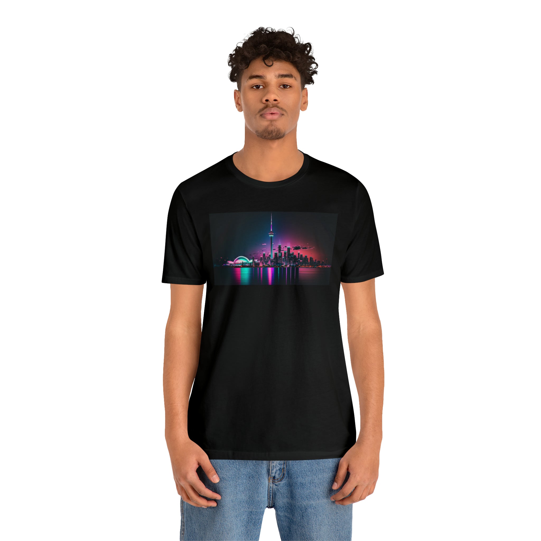 Unisex Jersey Short Sleeve Tee - CN Tower, Canada