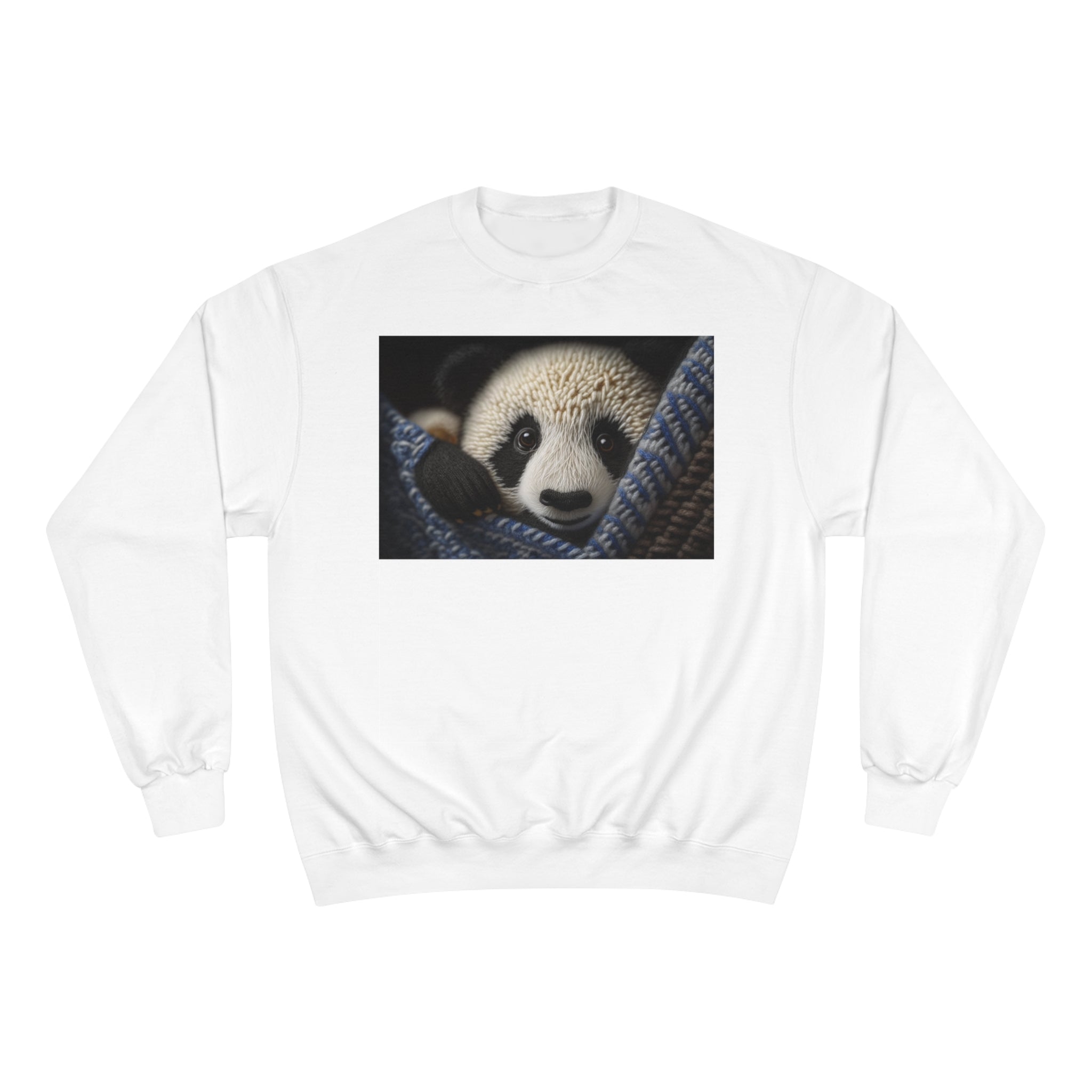 Champion Sweatshirt - Knit Animals, Giant Panda Cub