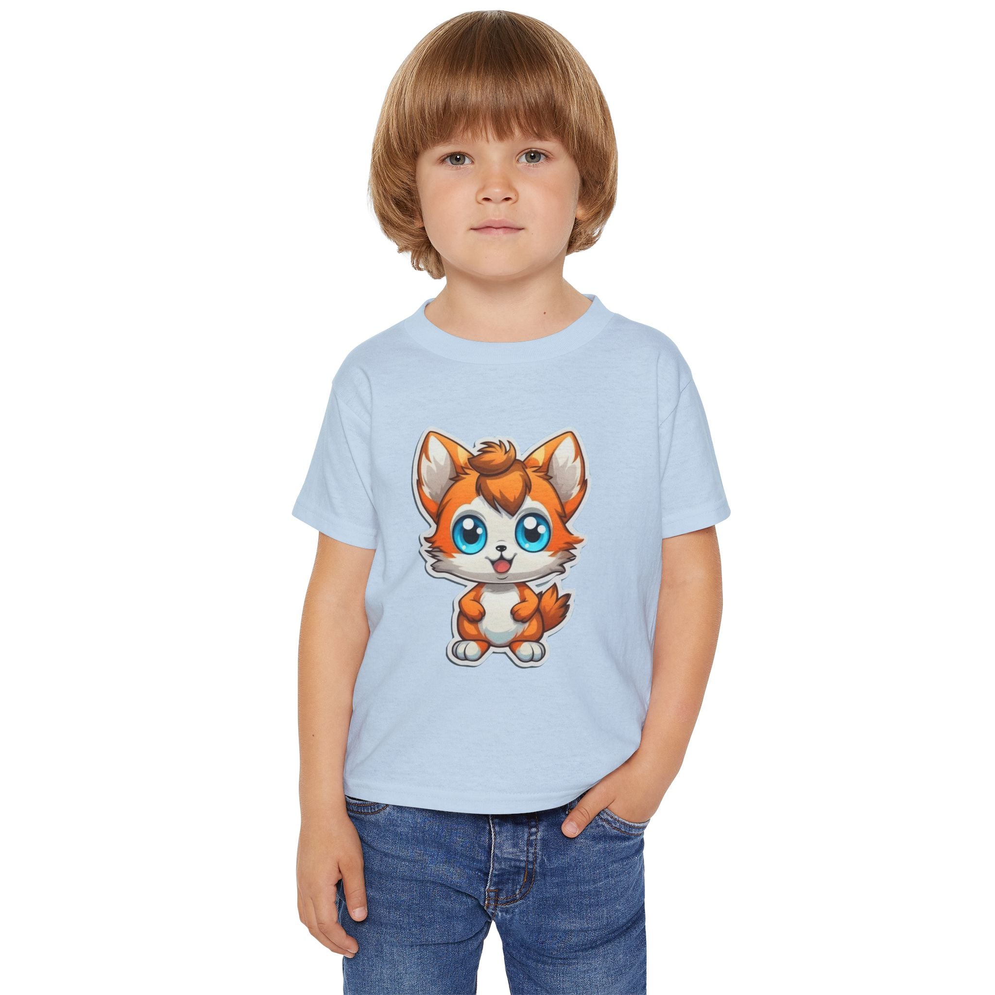 Heavy Cotton™ Toddler T-shirt - Adorable Mascots 01