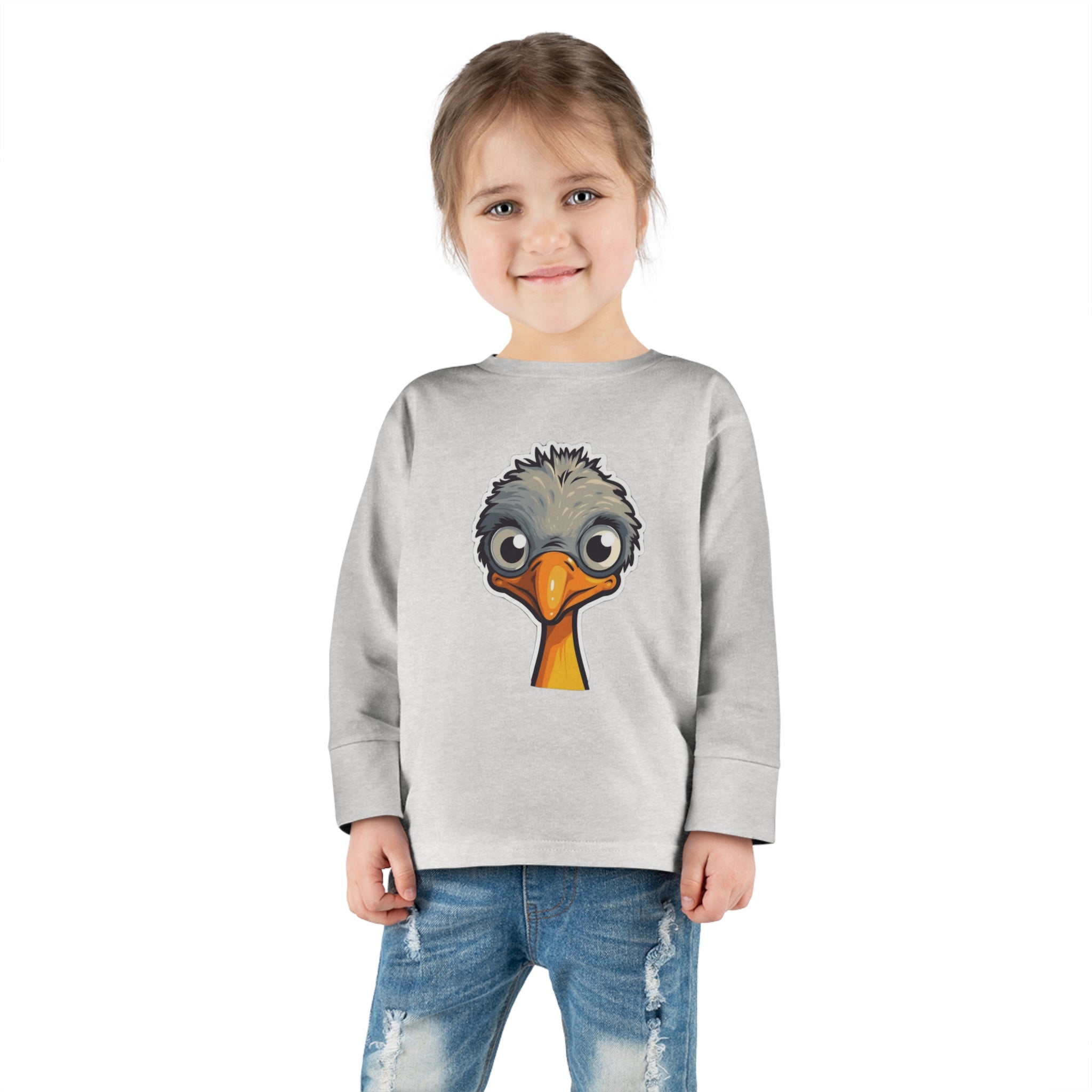 Toddler Long Sleeve Tee - Ostrich Chick