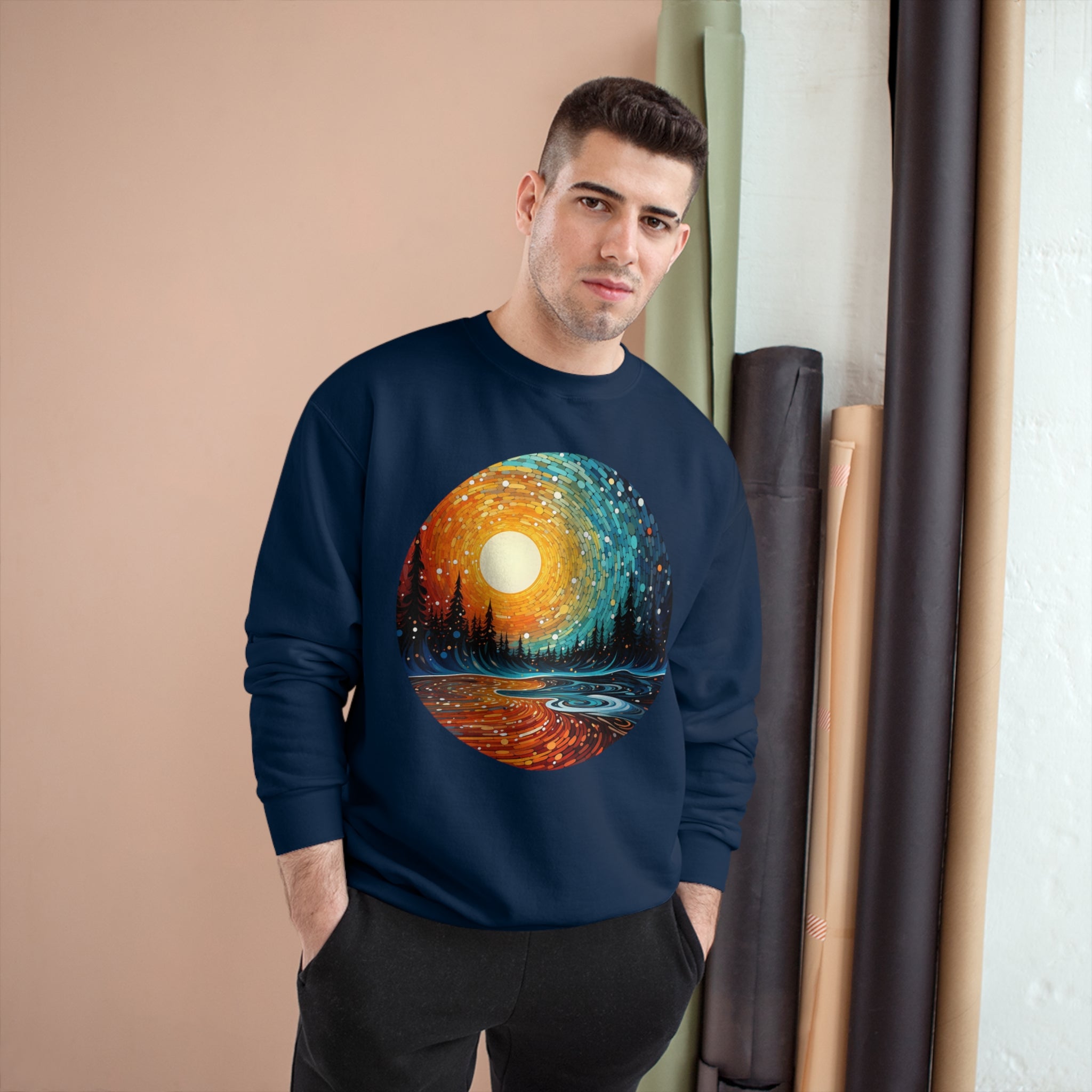 Champion Sweatshirt - Abstract Designs 04