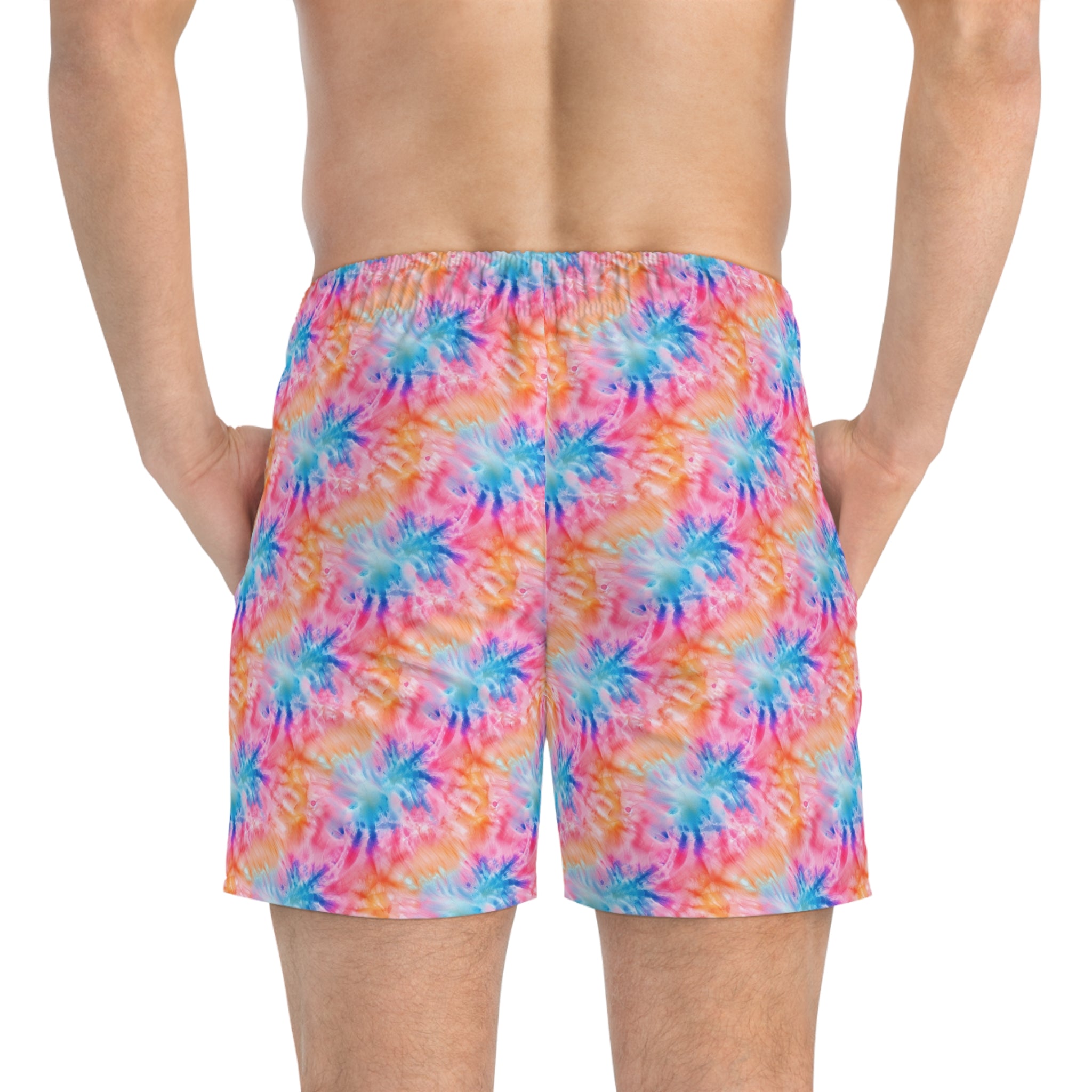 Swim Trunks (AOP) - Seamless Tie Dye Designs 01