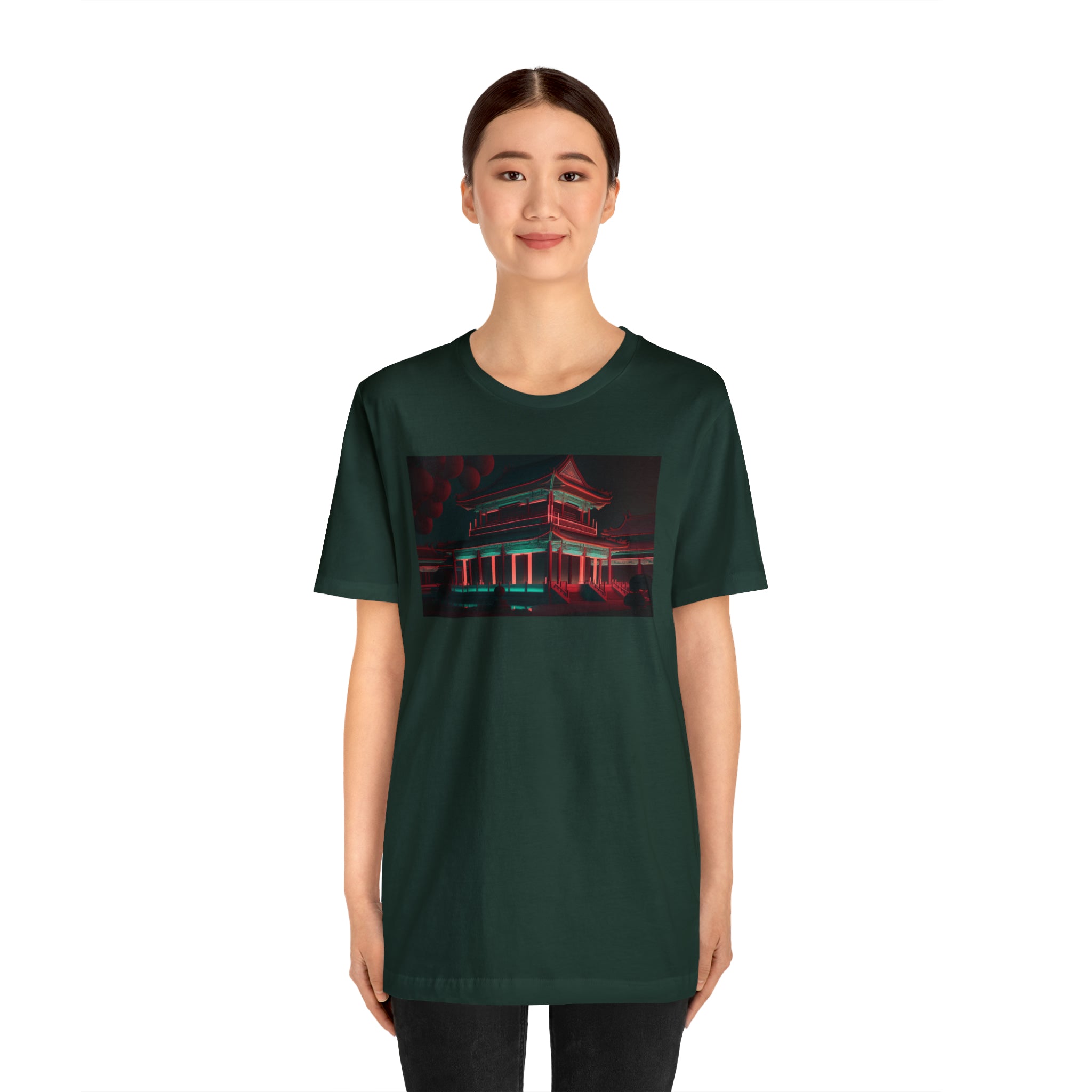 Unisex Jersey Short Sleeve Tee - Forbidden Palace, China