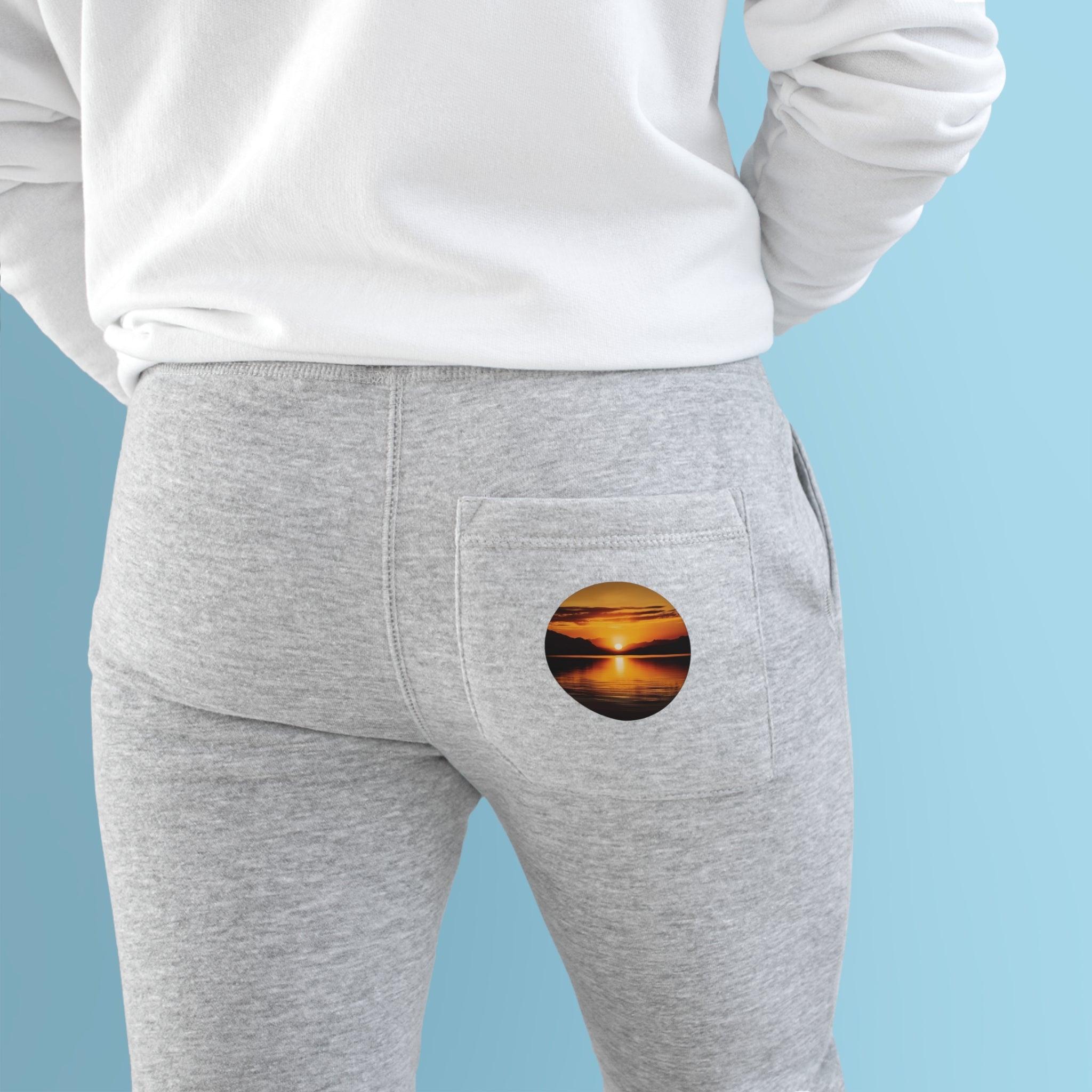 Premium Fleece Joggers - Golden Hour Designs 03