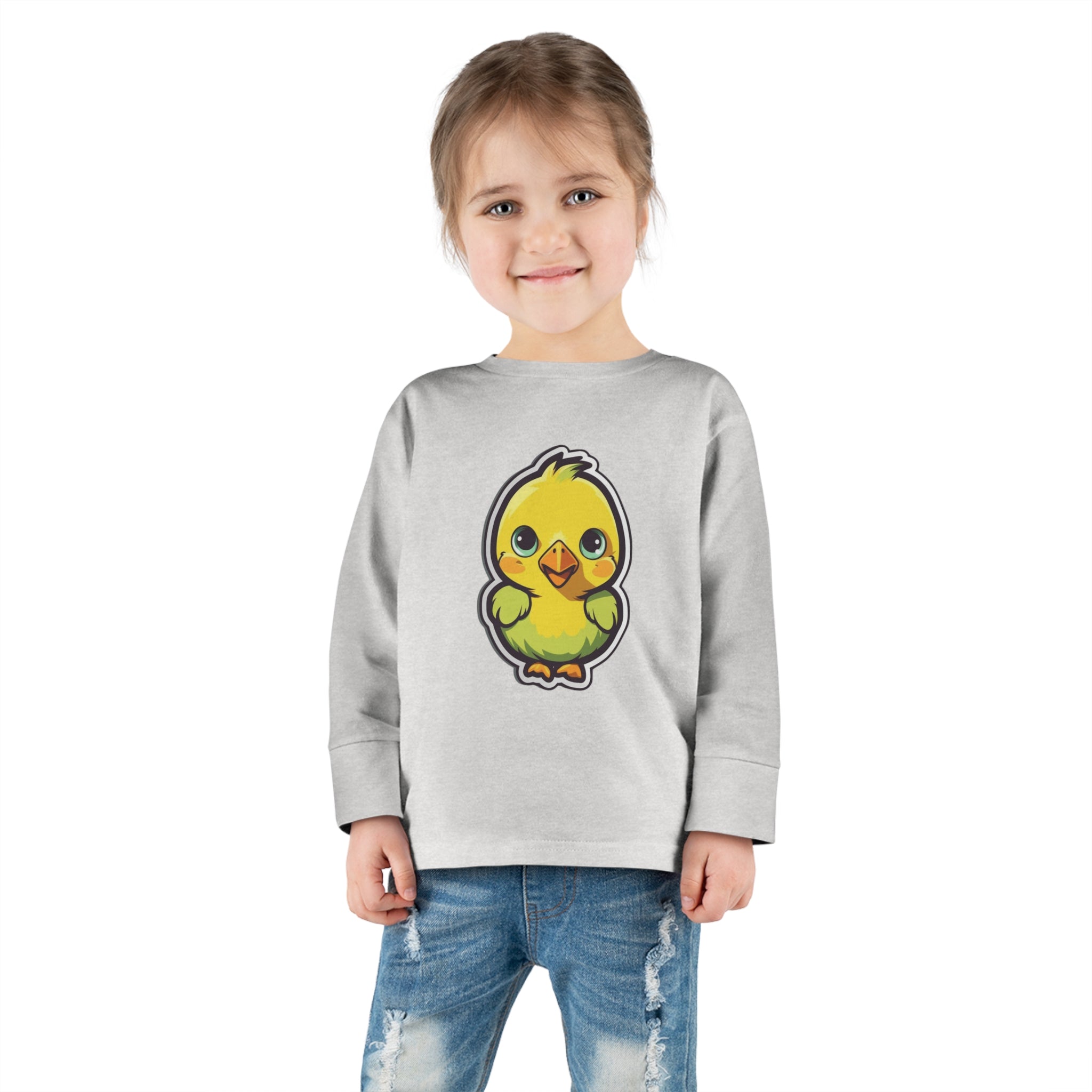 Toddler Long Sleeve Tee - Chicken Chick