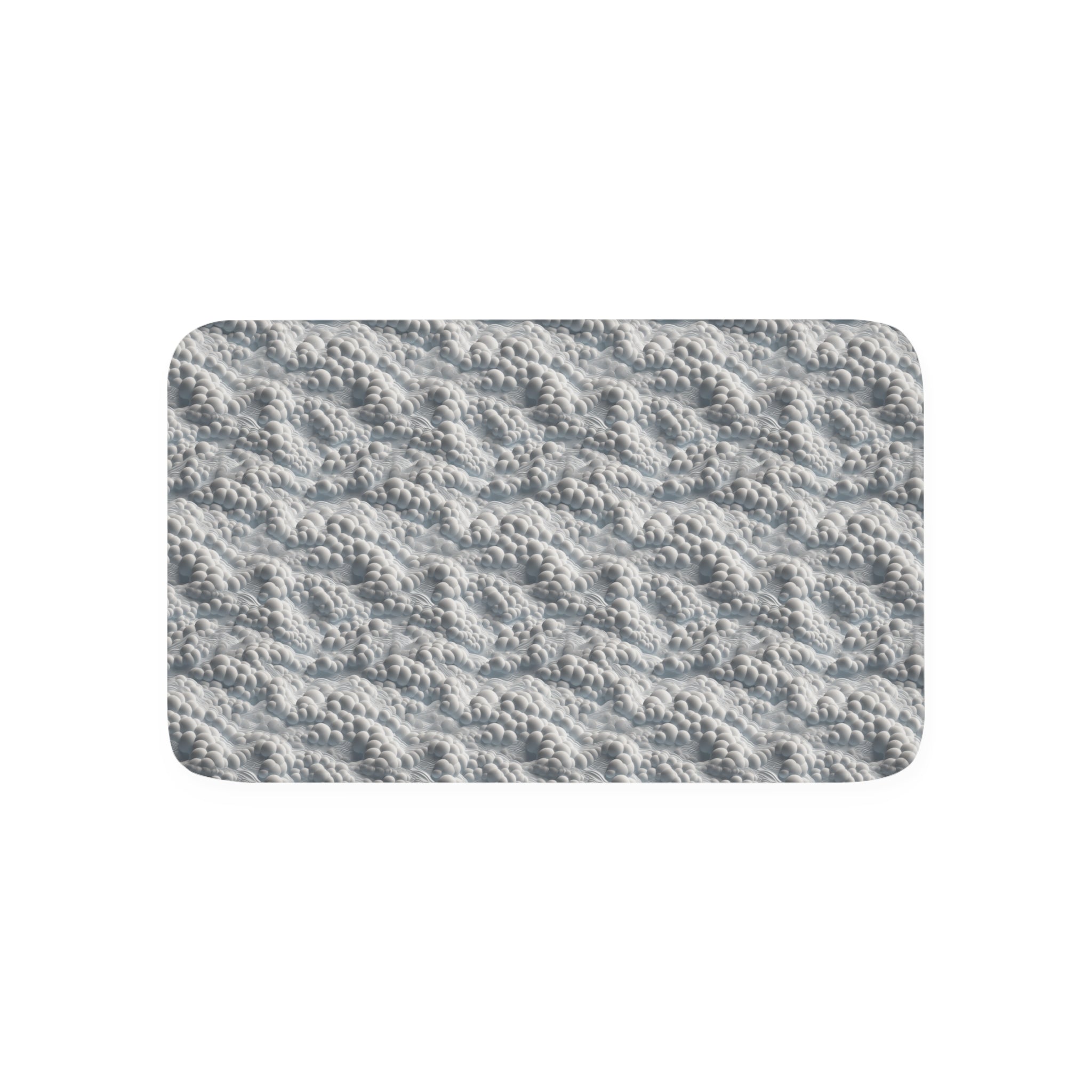 Memory Foam Bath Mat (AOP) - Seamless Clouds Designs