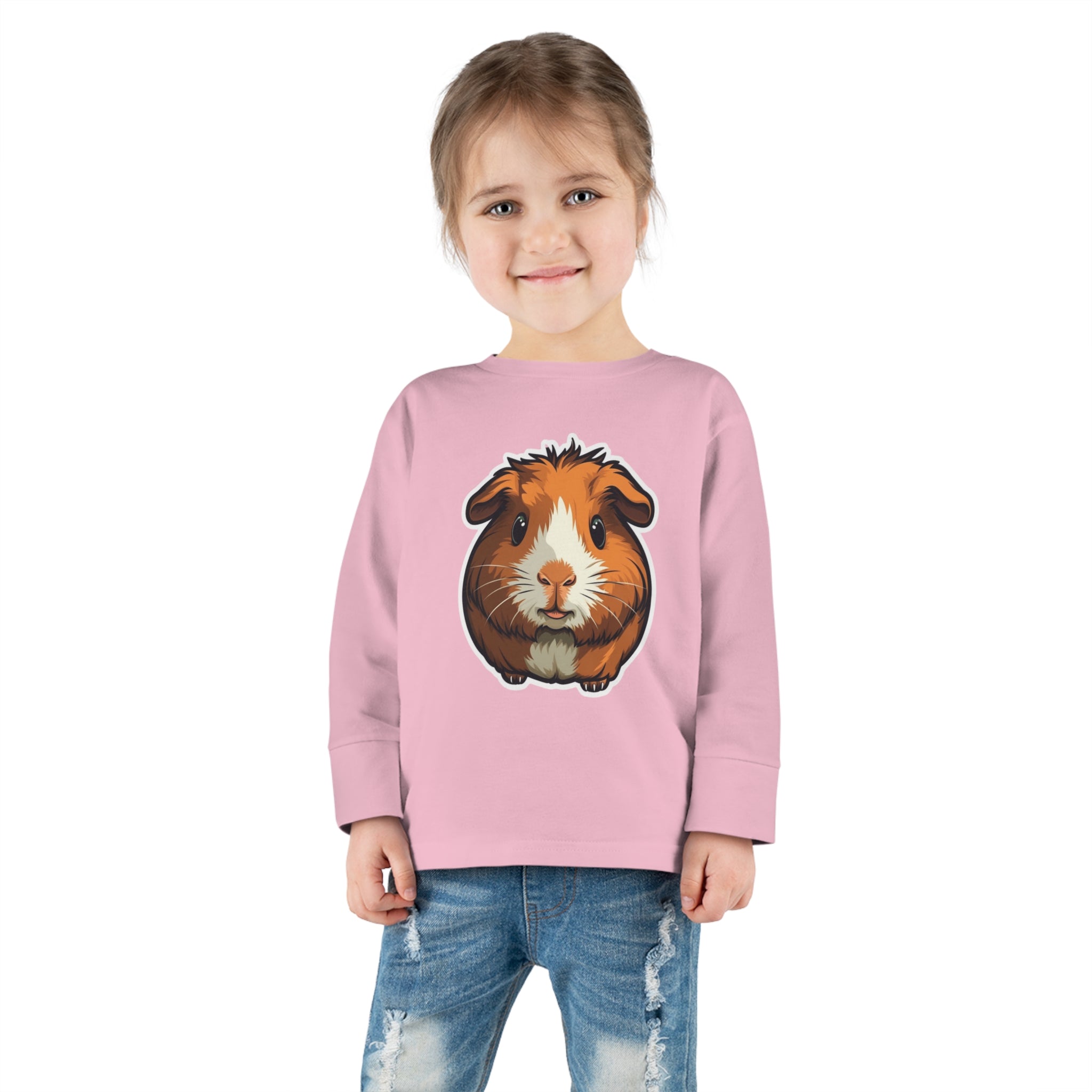 Toddler Long Sleeve Tee - Guinea Pig Pup