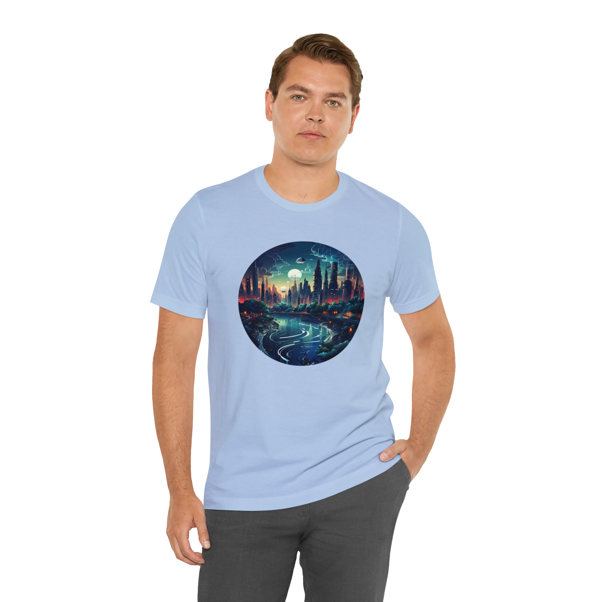 Unisex Jersey Short Sleeve Tee - Isometric Designs 10