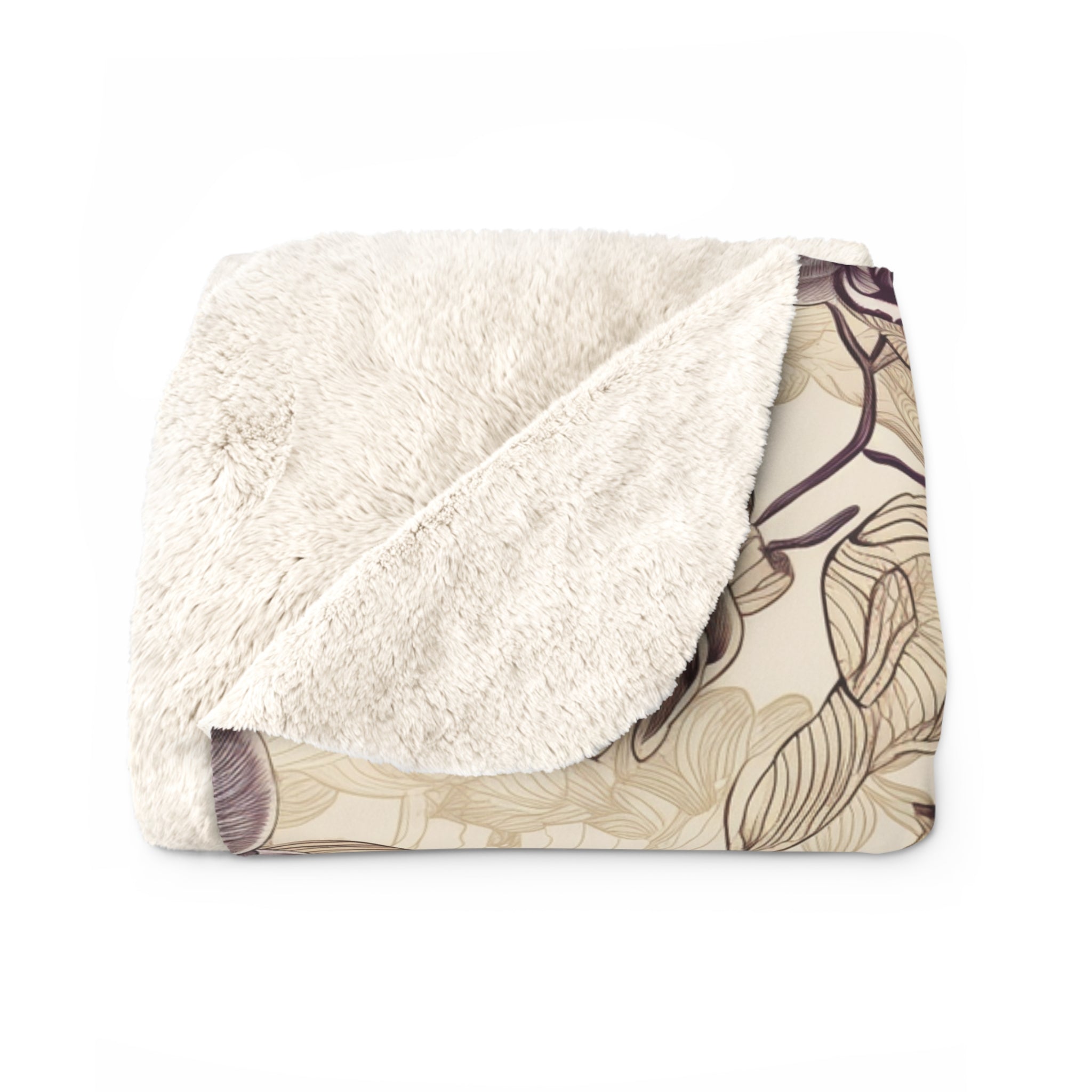 Sherpa Fleece Blanket (AOP) - Seamless Designs 25