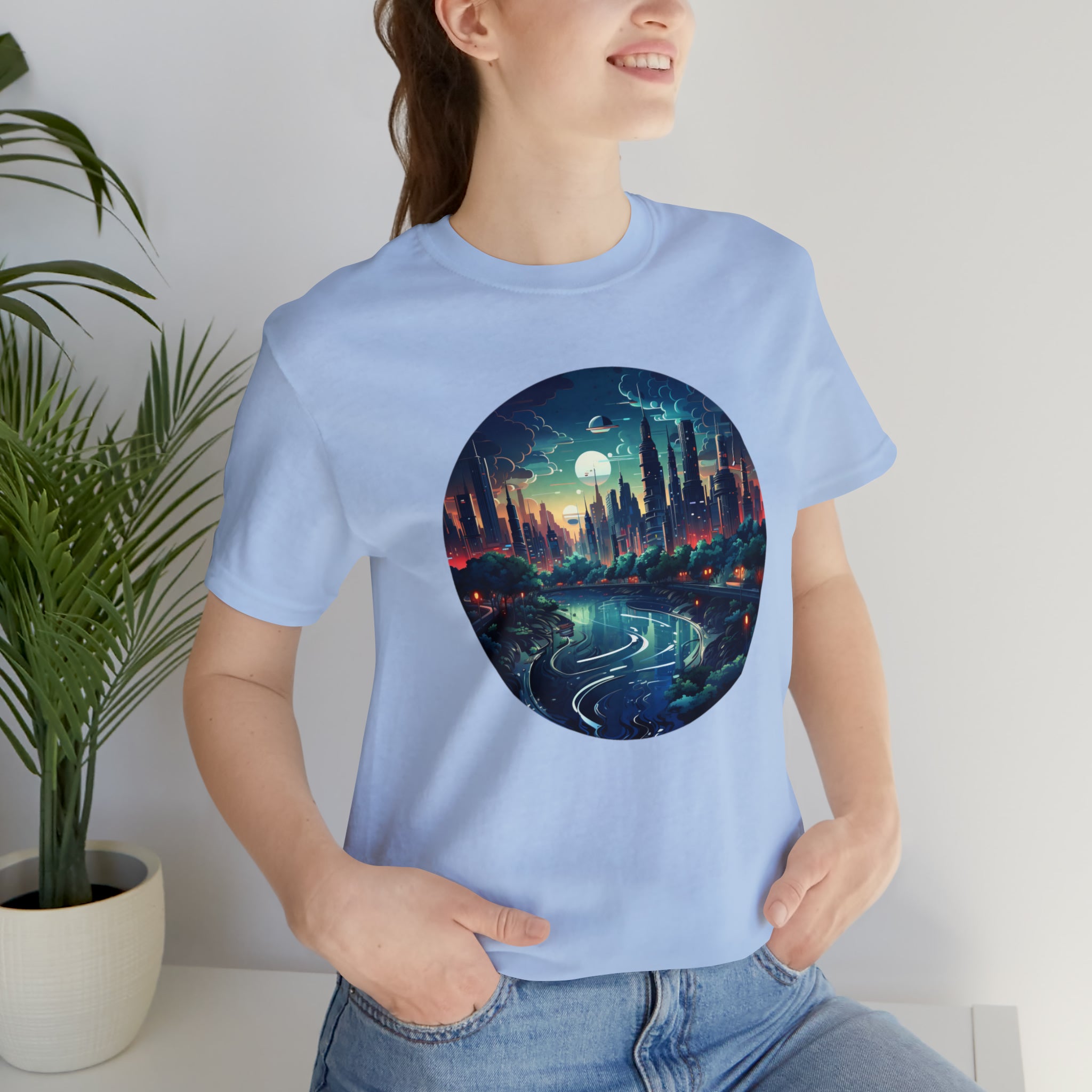 Unisex Jersey Short Sleeve Tee - Isometric Designs 10