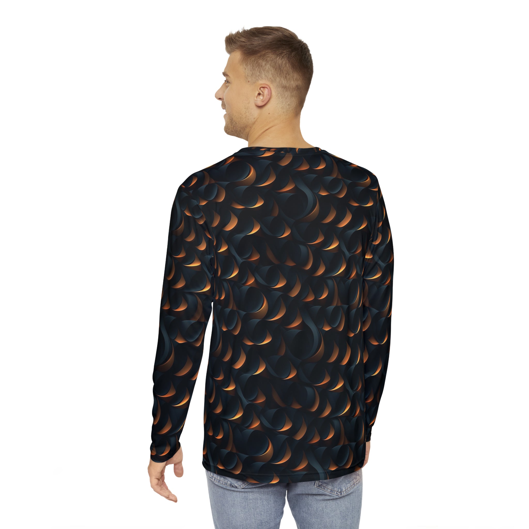 Men's Long Sleeve Shirt (AOP) - Designs 01