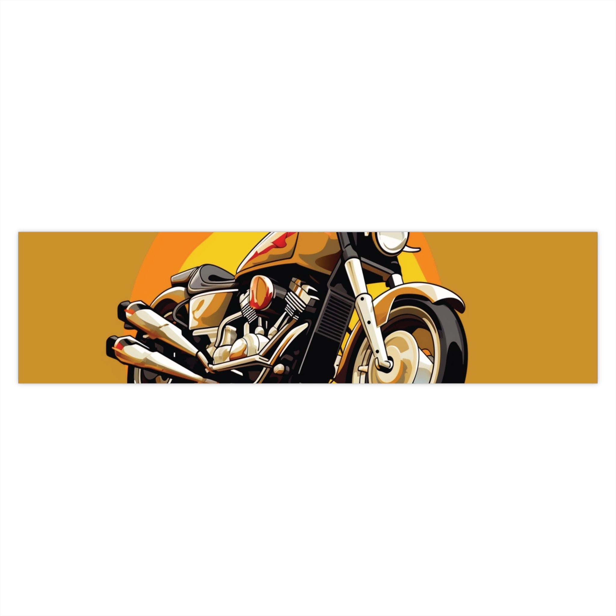 Bumper Stickers - Pop Art Designs, Motorcycle 05