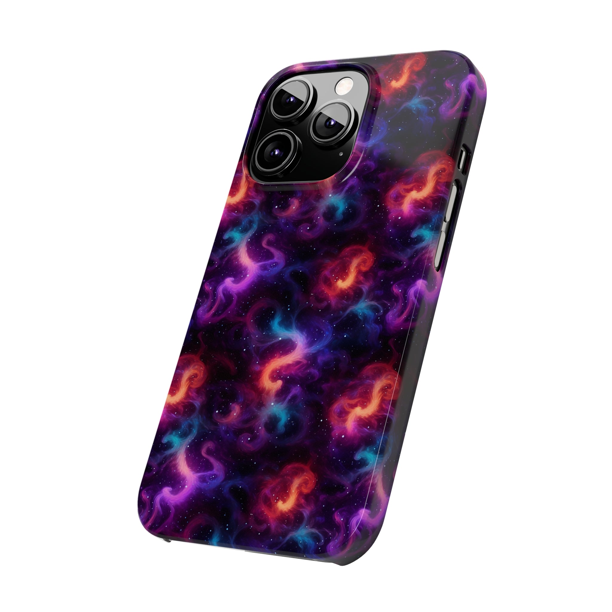 Slim Phone Cases (AOP) - Seamless Fantasy Galaxies 05