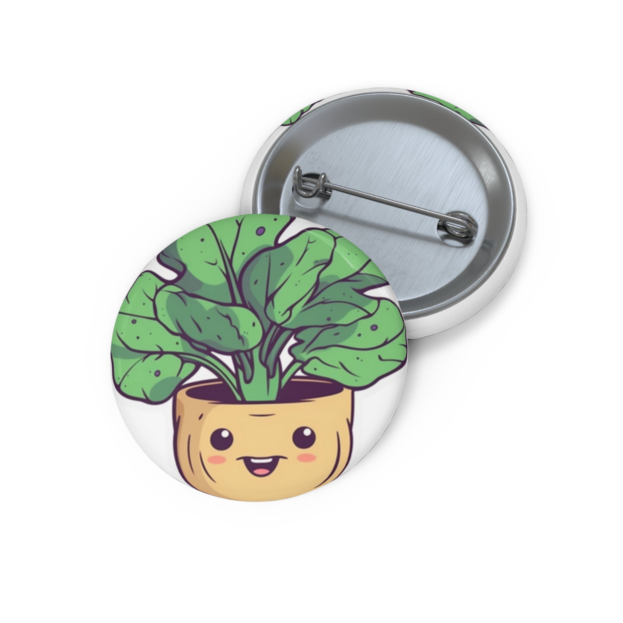 Custom Pin Buttons - Taro Root