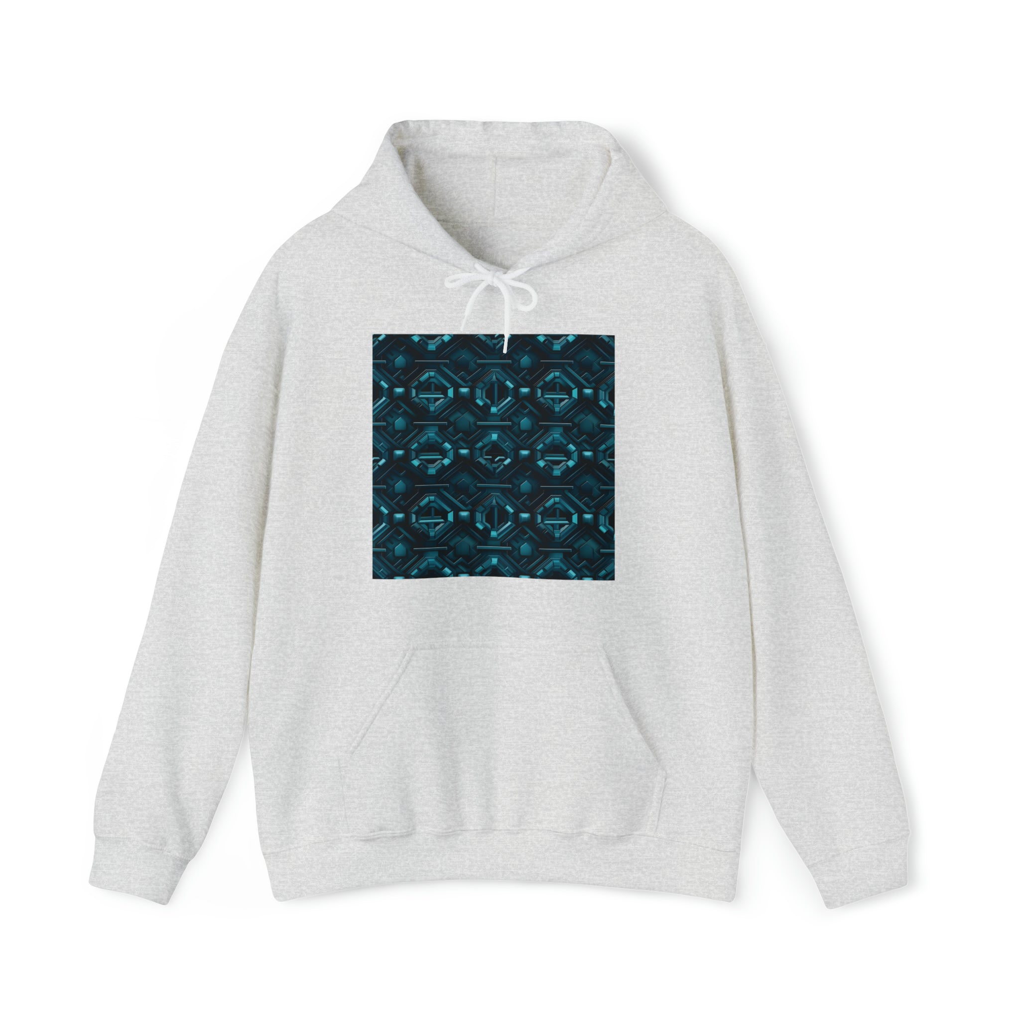 Unisex Heavy Blend™ Hooded Sweatshirt - Abstract Neon Designs 08