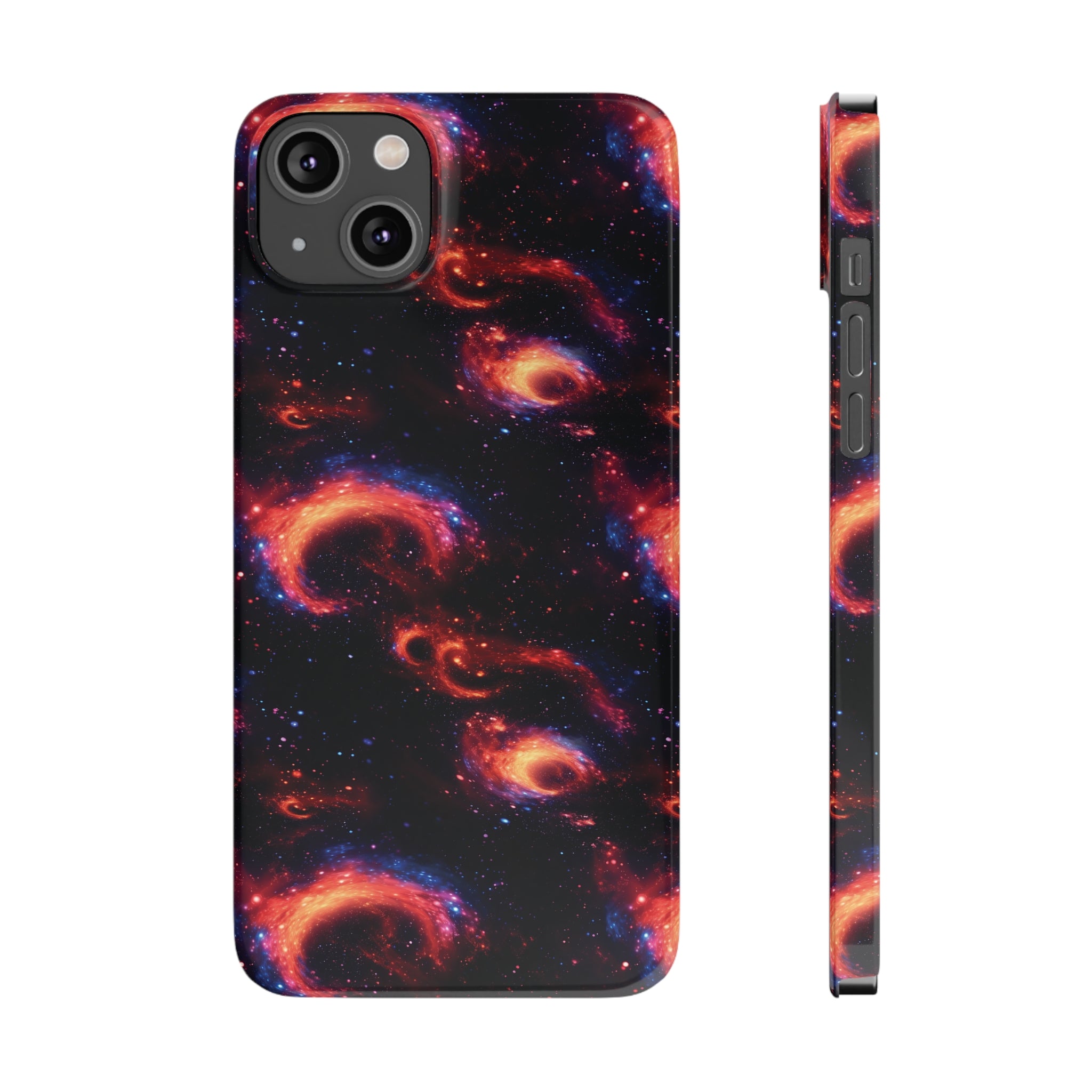 Slim Phone Cases (AOP) - Seamless Fantasy Galaxies 10