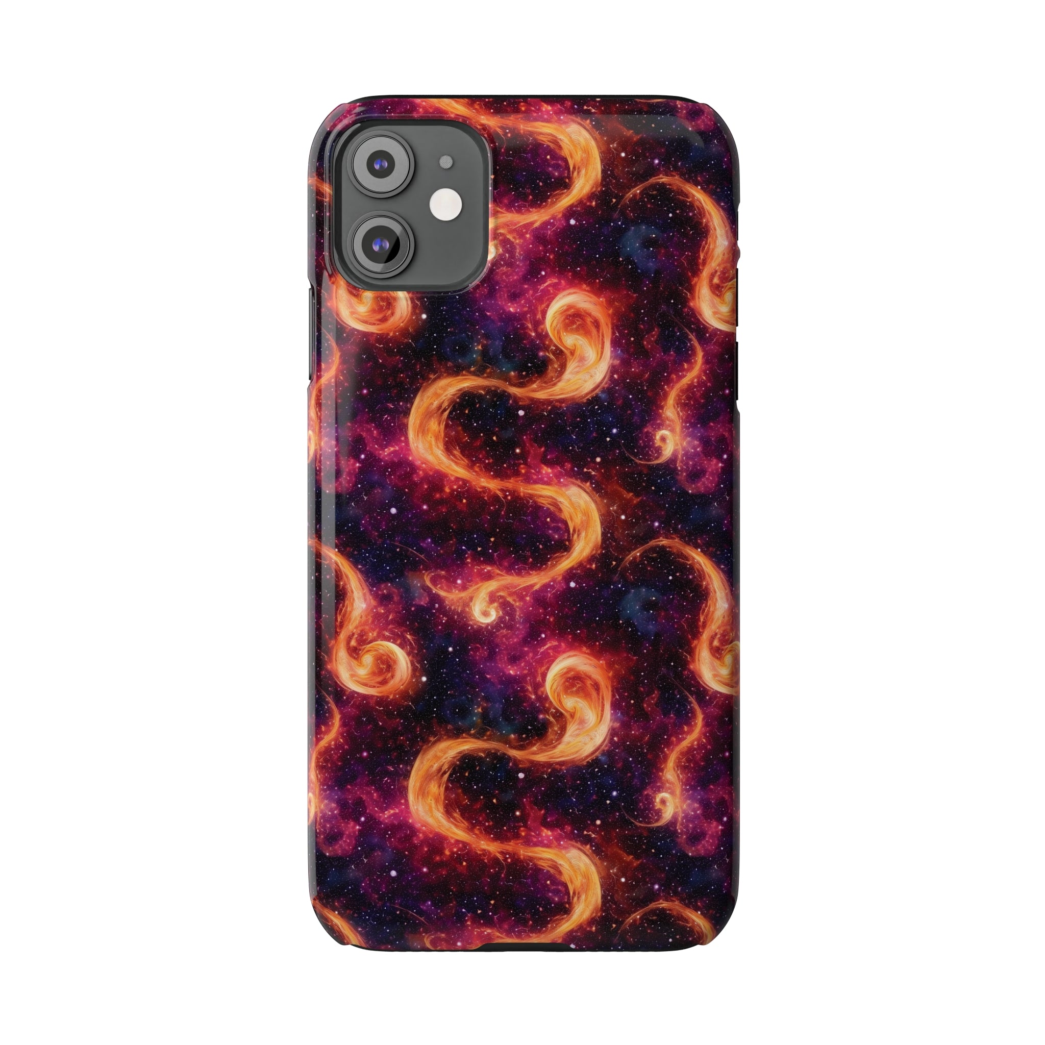 Slim Phone Cases (AOP) - Seamless Fantasy Galaxies 03