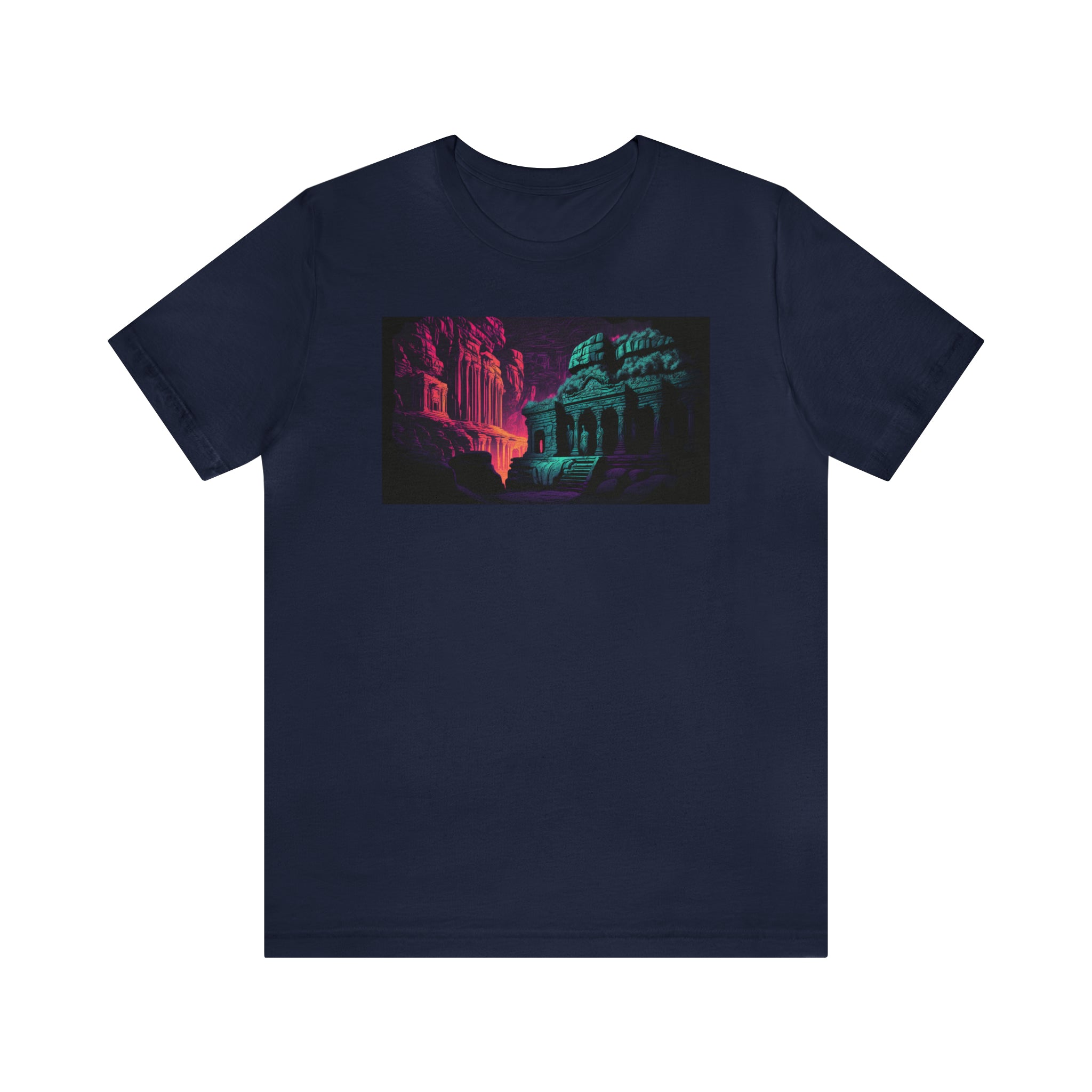 Unisex Jersey Short Sleeve Tee - Ellora Caves, India