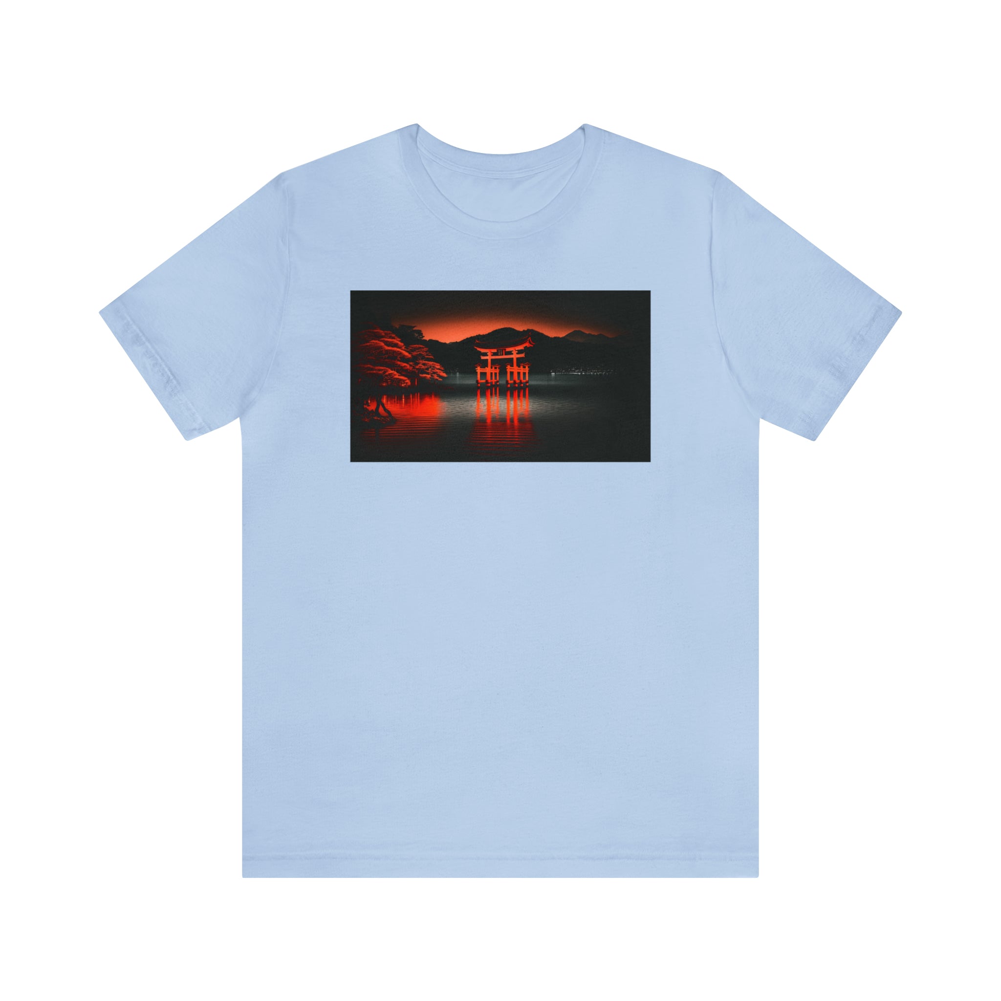 Unisex Jersey Short Sleeve Tee - Itsukushima Shrine, Japan