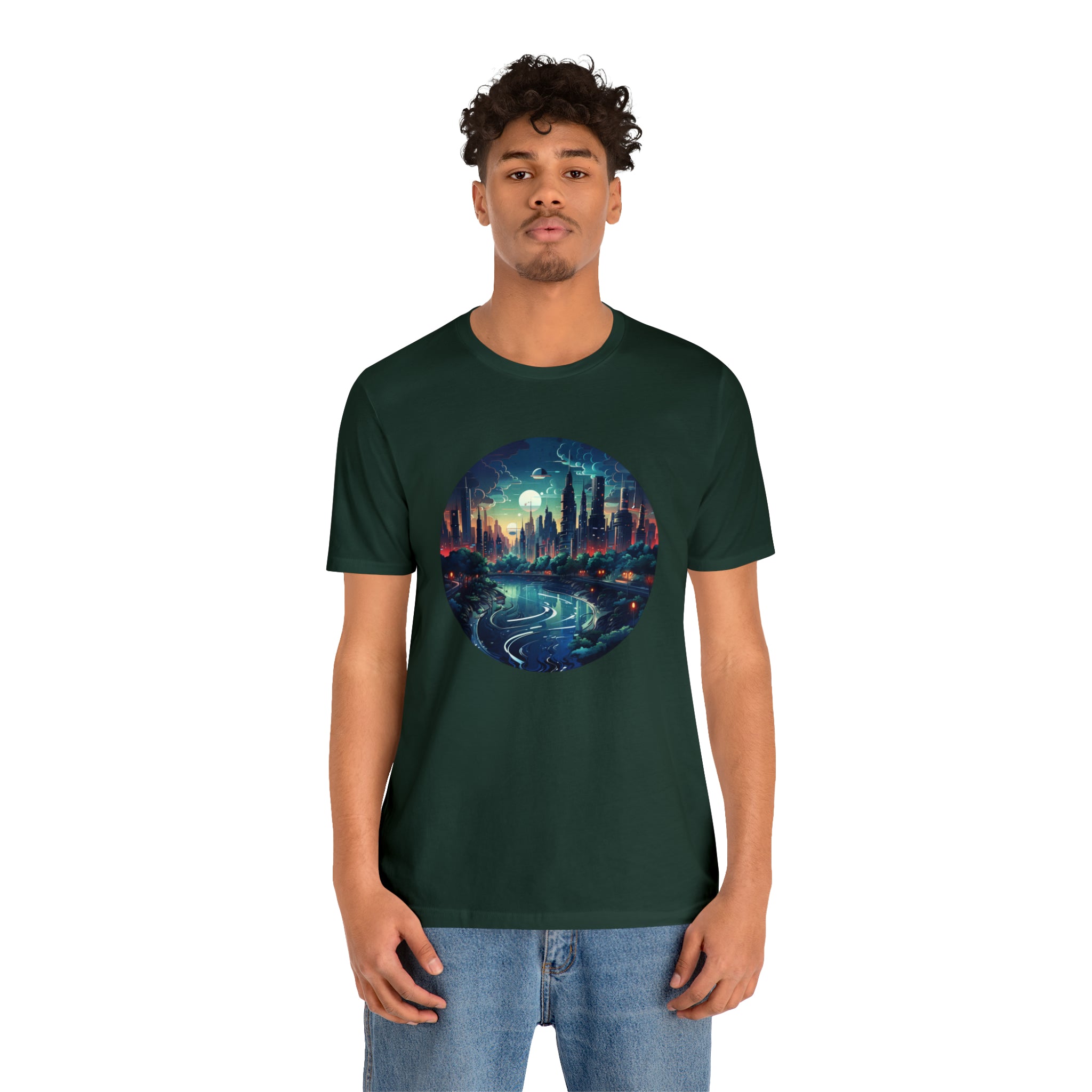 Unisex Jersey Short Sleeve Tee - Isometric Designs 10