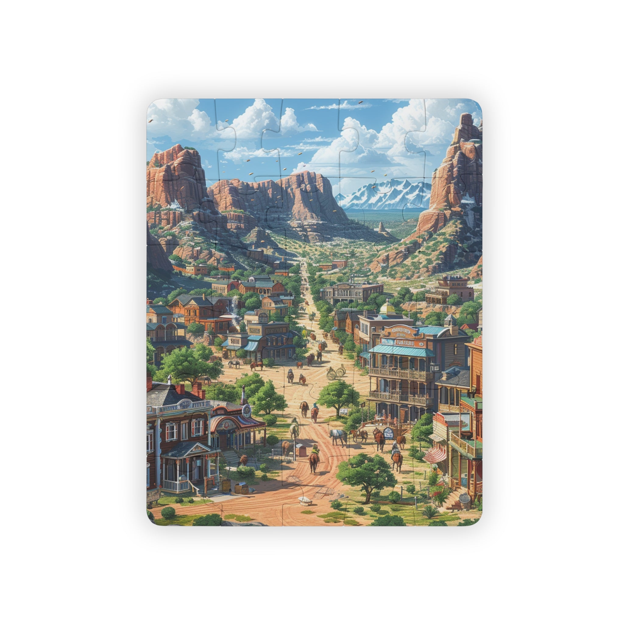 Kids' Puzzle, 30-Piece - Wild West