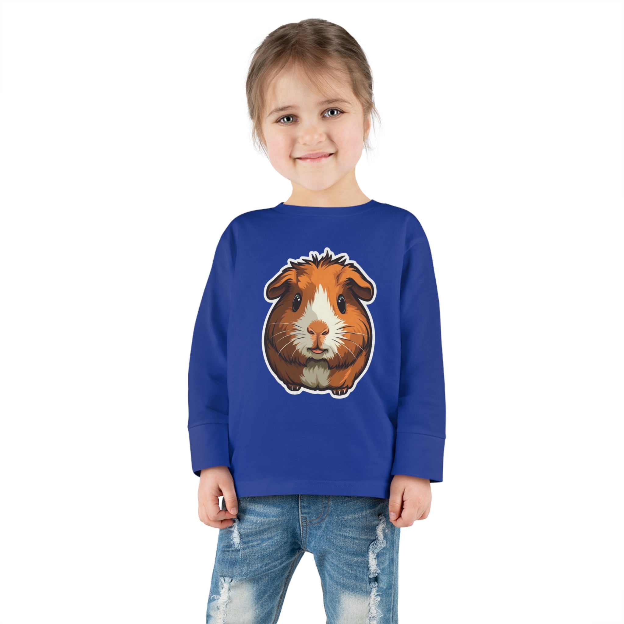 Toddler Long Sleeve Tee - Guinea Pig Pup