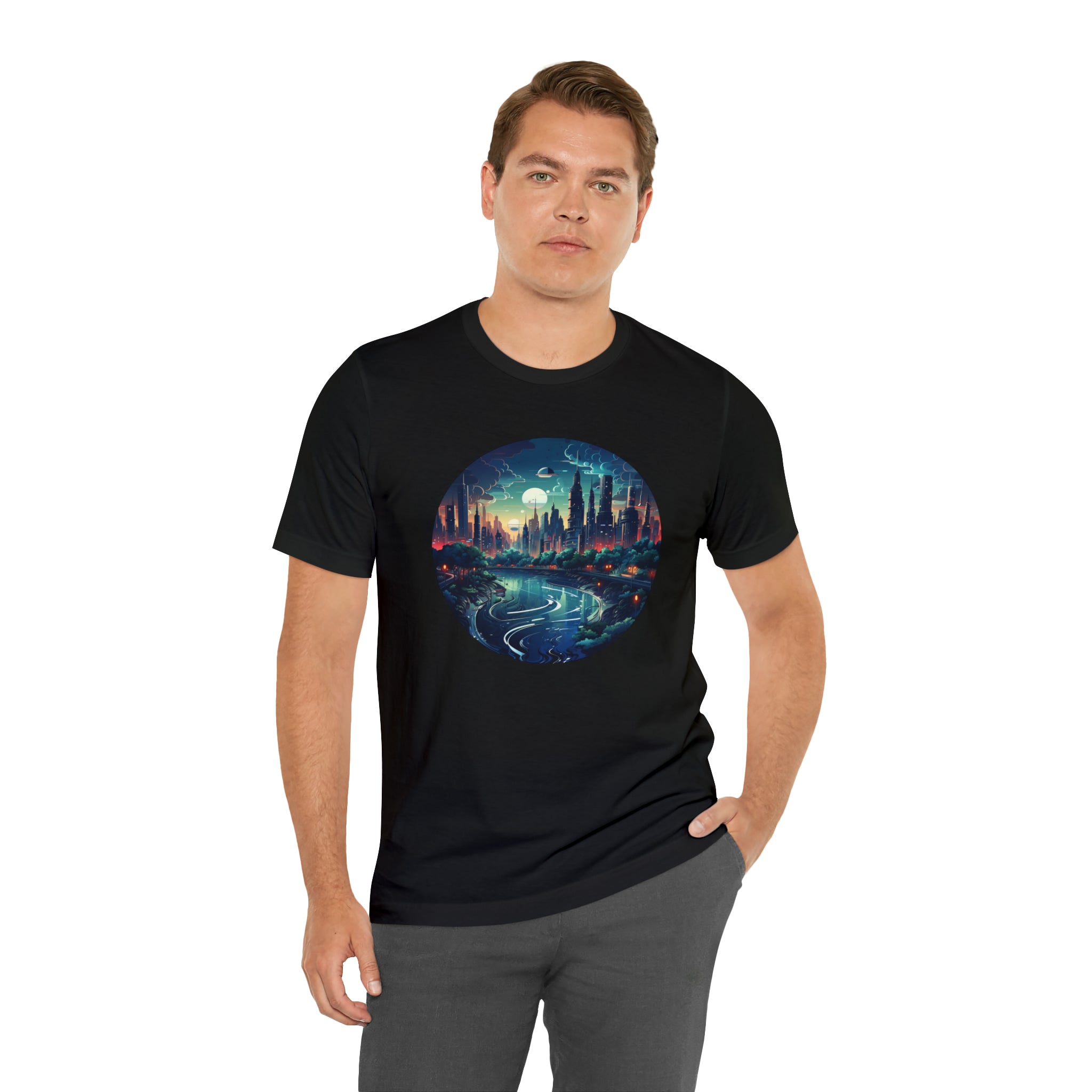 Unisex Jersey Short Sleeve Tee - Isometric Designs 10