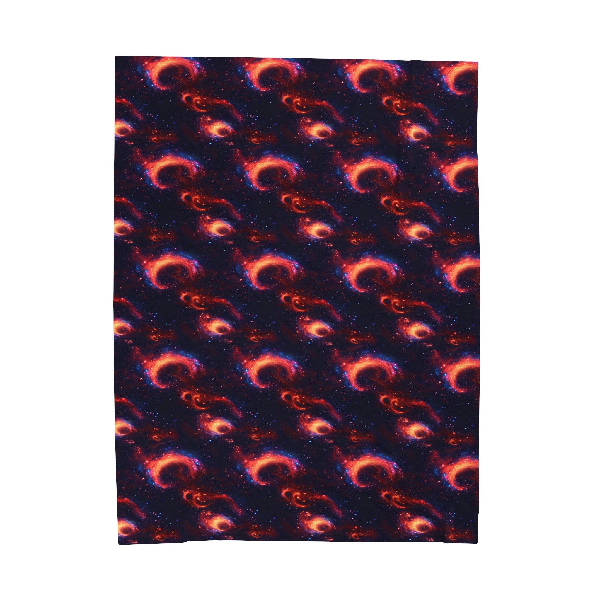 Velveteen Plush Blanket (AOP) - Fantasy Galaxies 10