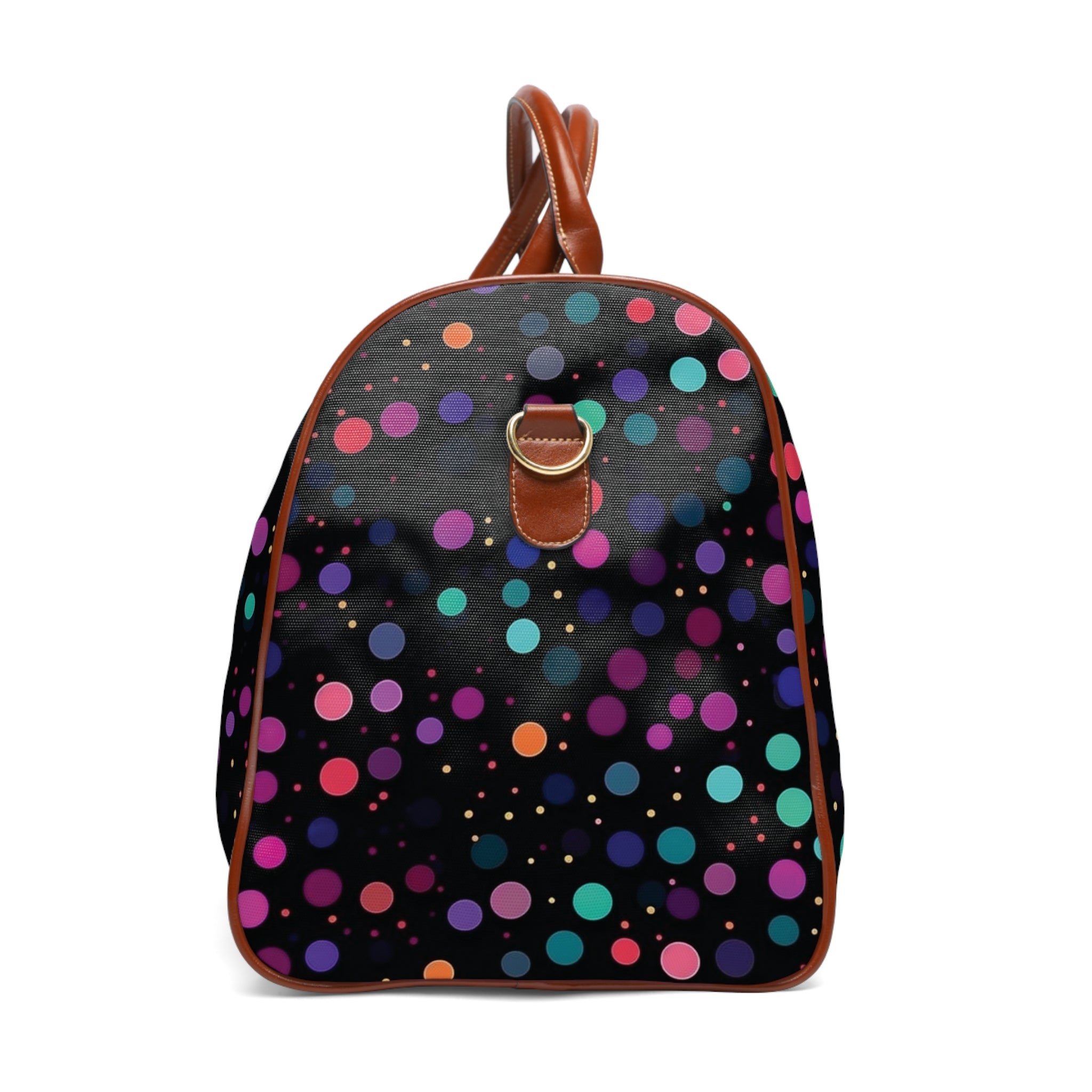 Waterproof Travel Bag (AOP) - Polka Dots Design 05