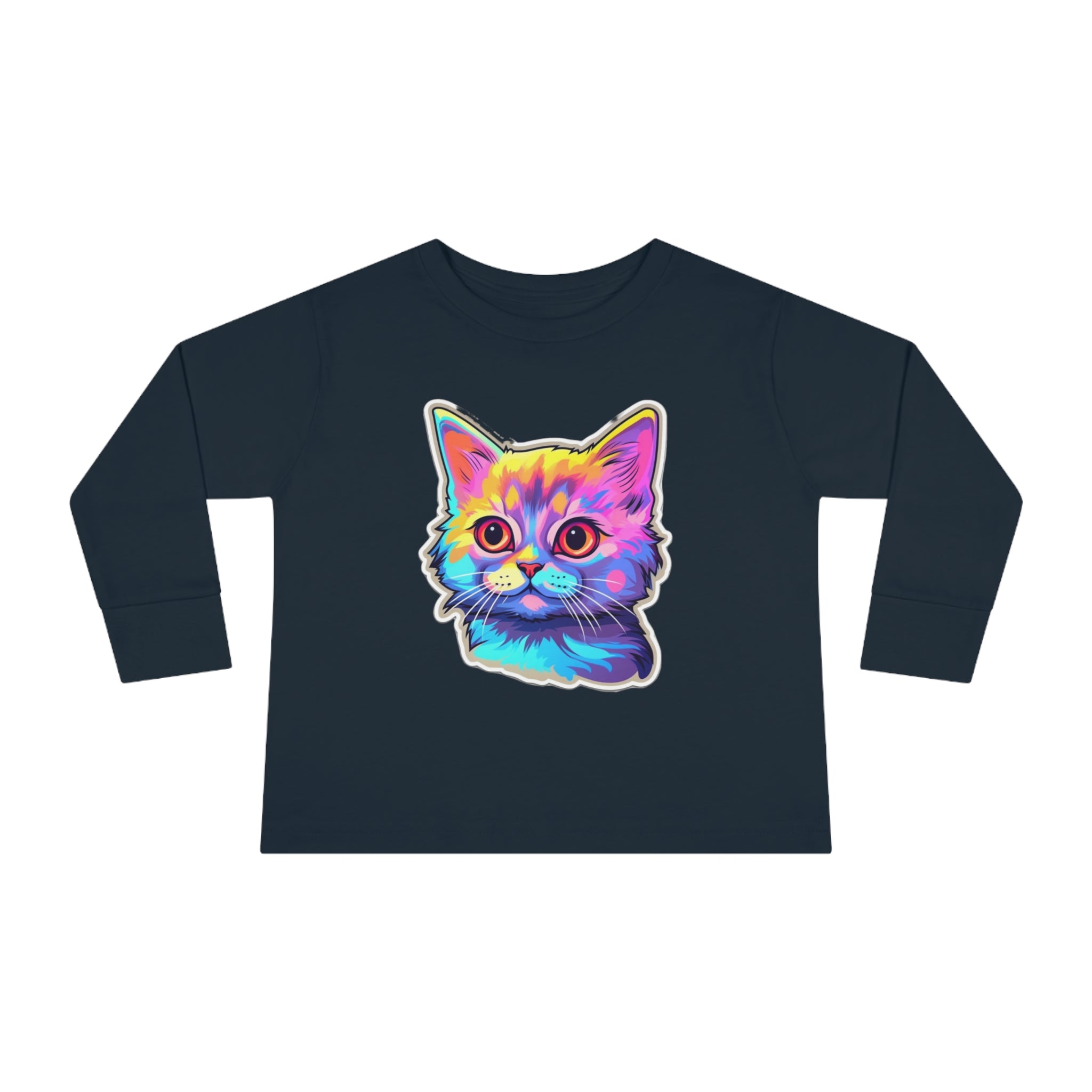 Toddler Long Sleeve Tee - Kittens 03