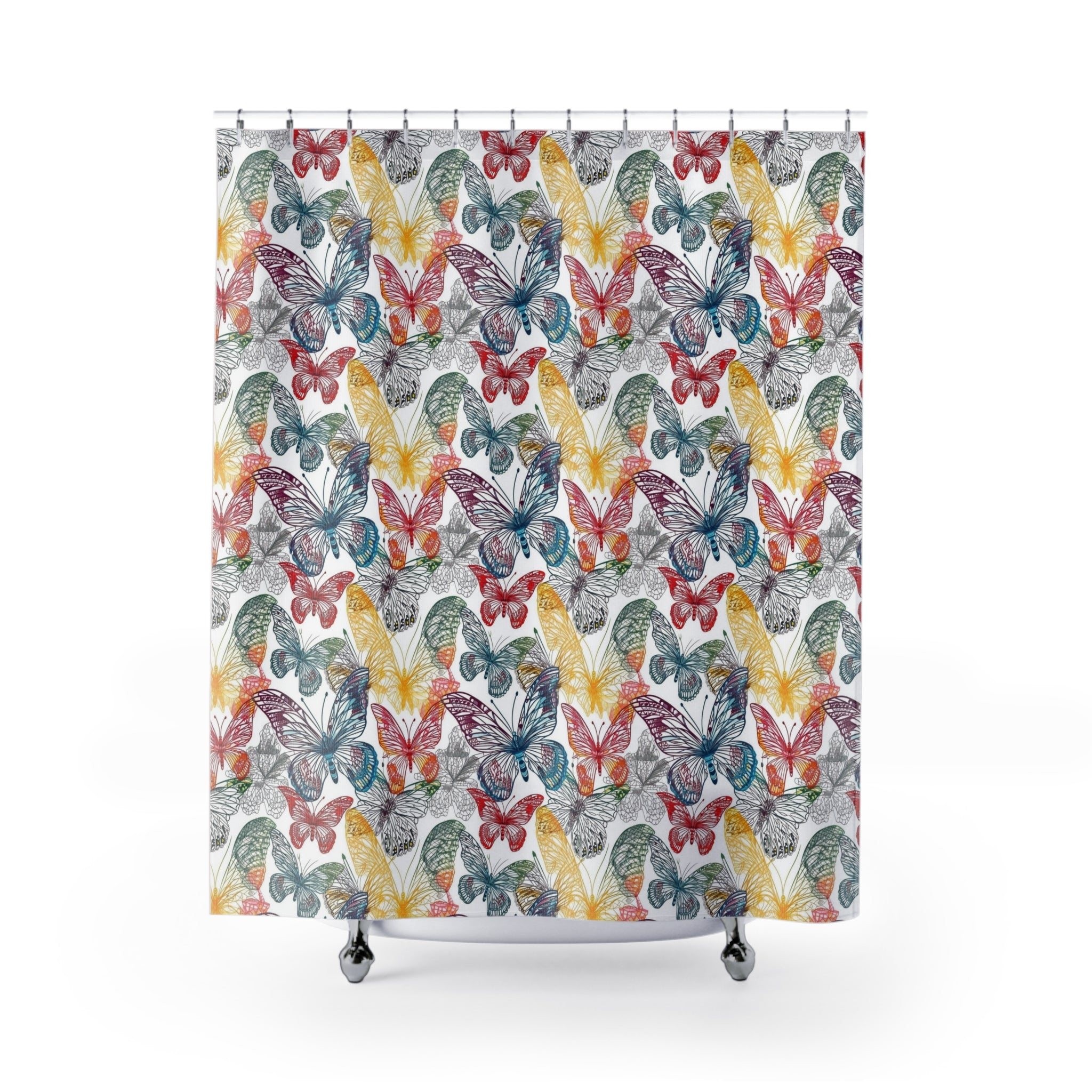 Shower Curtains (AOP) - Seamless Designs 04