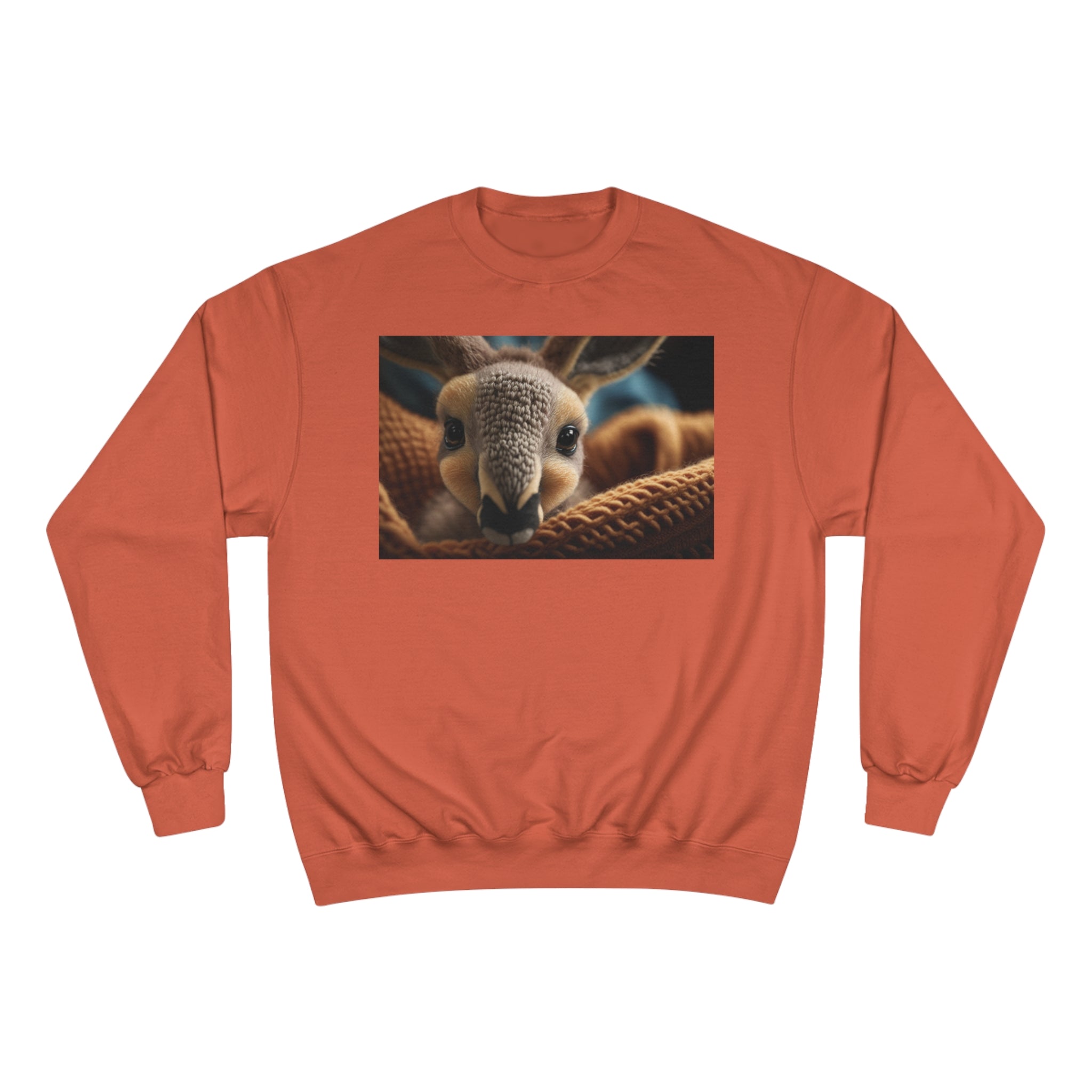 Champion Sweatshirt - Knit Animals, Kangaroo Joey