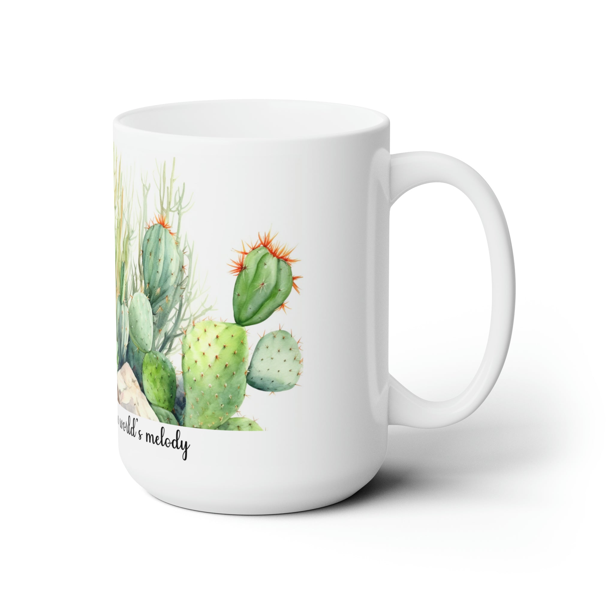 Ceramic Mug 15oz - Cactus