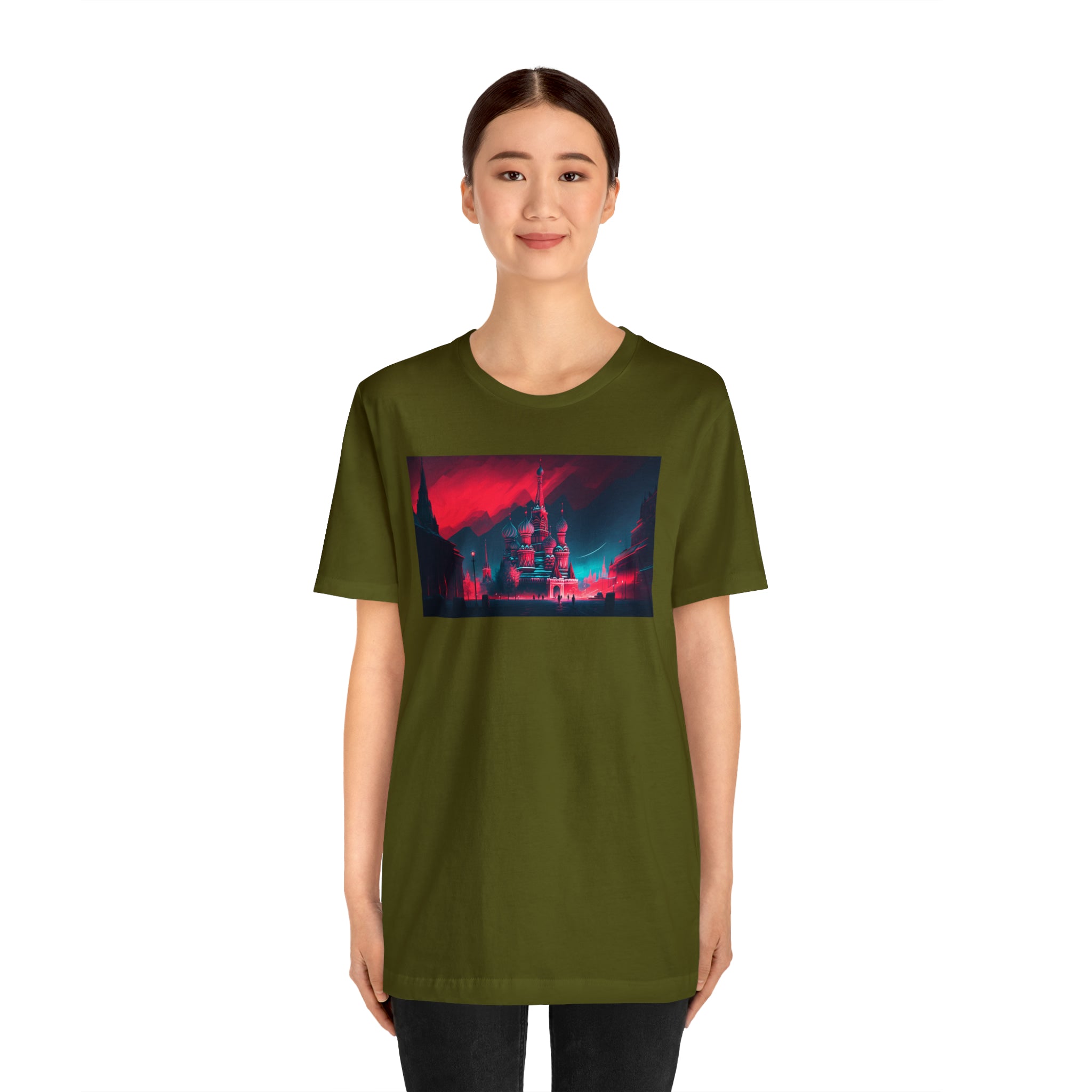 Unisex Jersey Short Sleeve Tee - Red Square, Russia