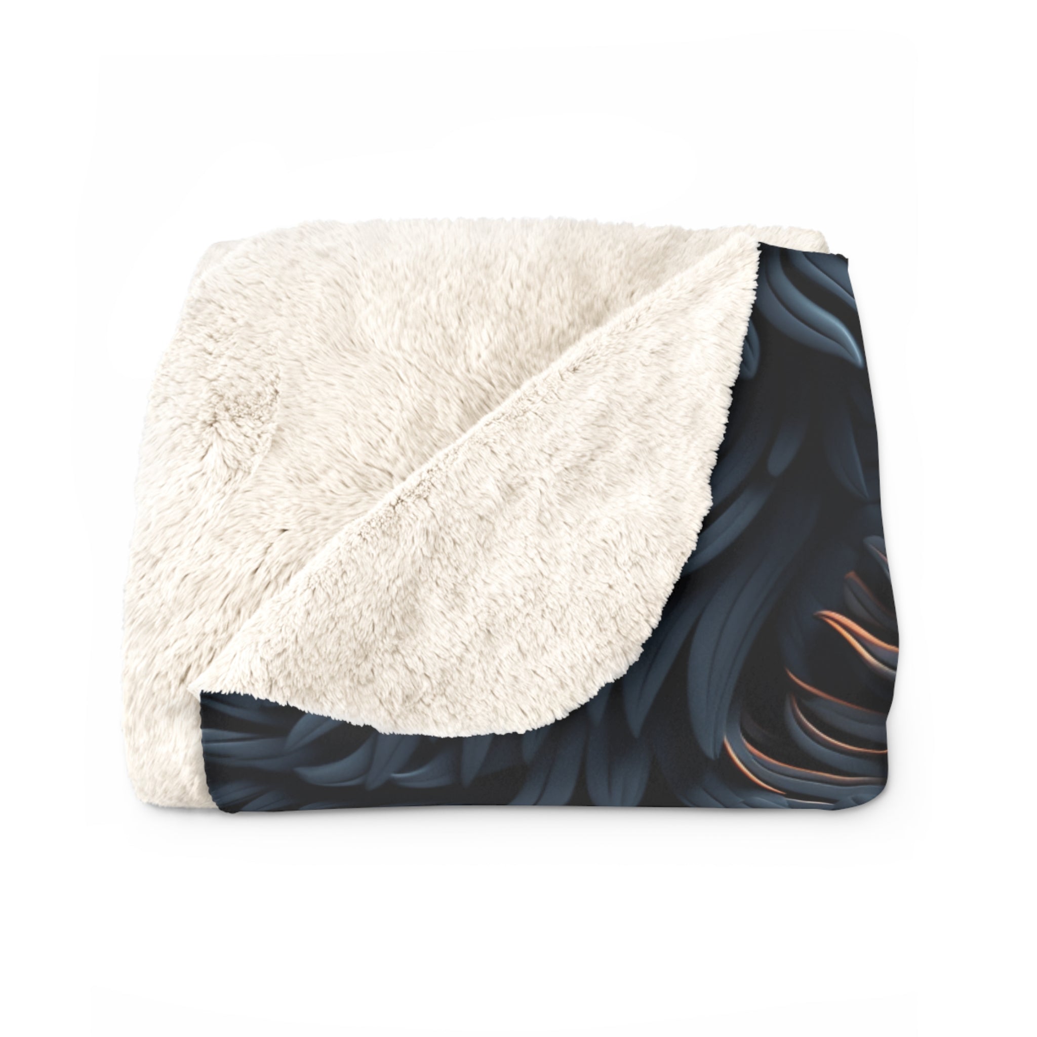 Sherpa Fleece Blanket (AOP) - Seamless Designs 16