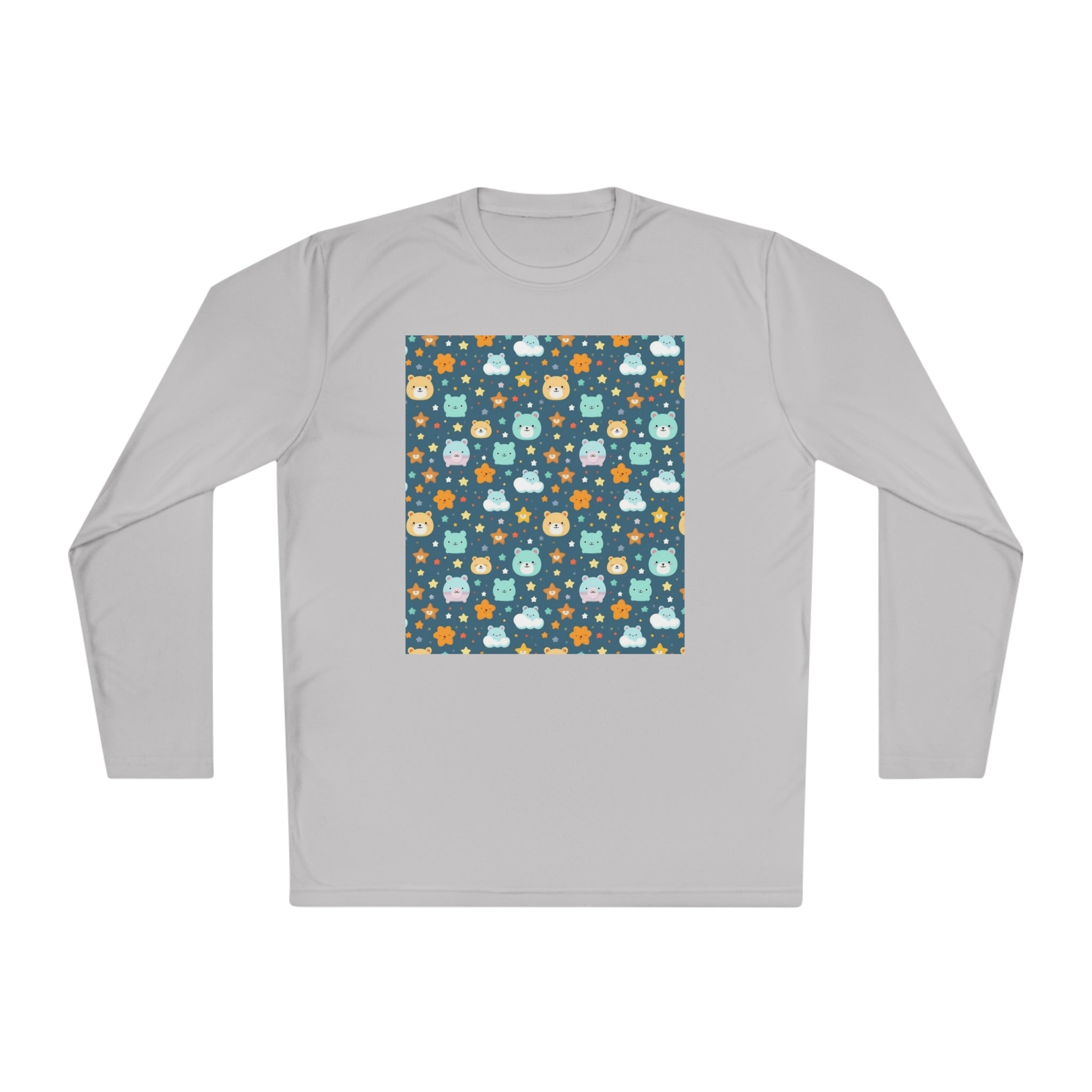 Unisex Lightweight Long Sleeve Tee (AOP) - Abstract Designs 06