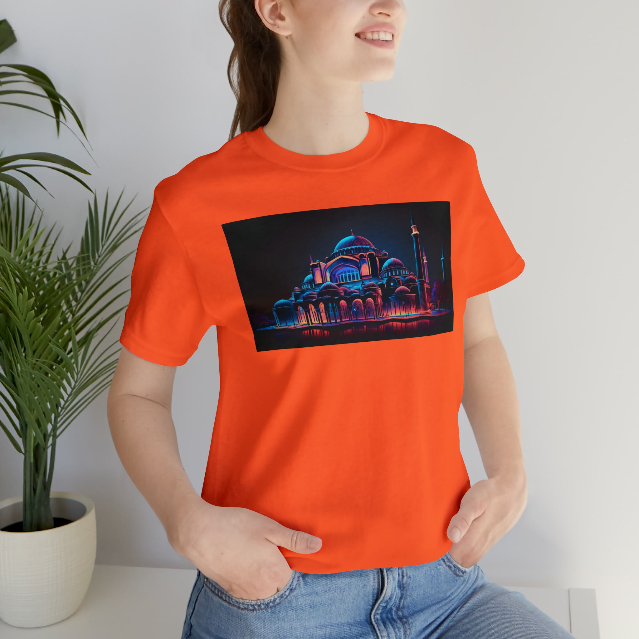 Unisex Jersey Short Sleeve Tee - Hagia Sophia, Türkiye